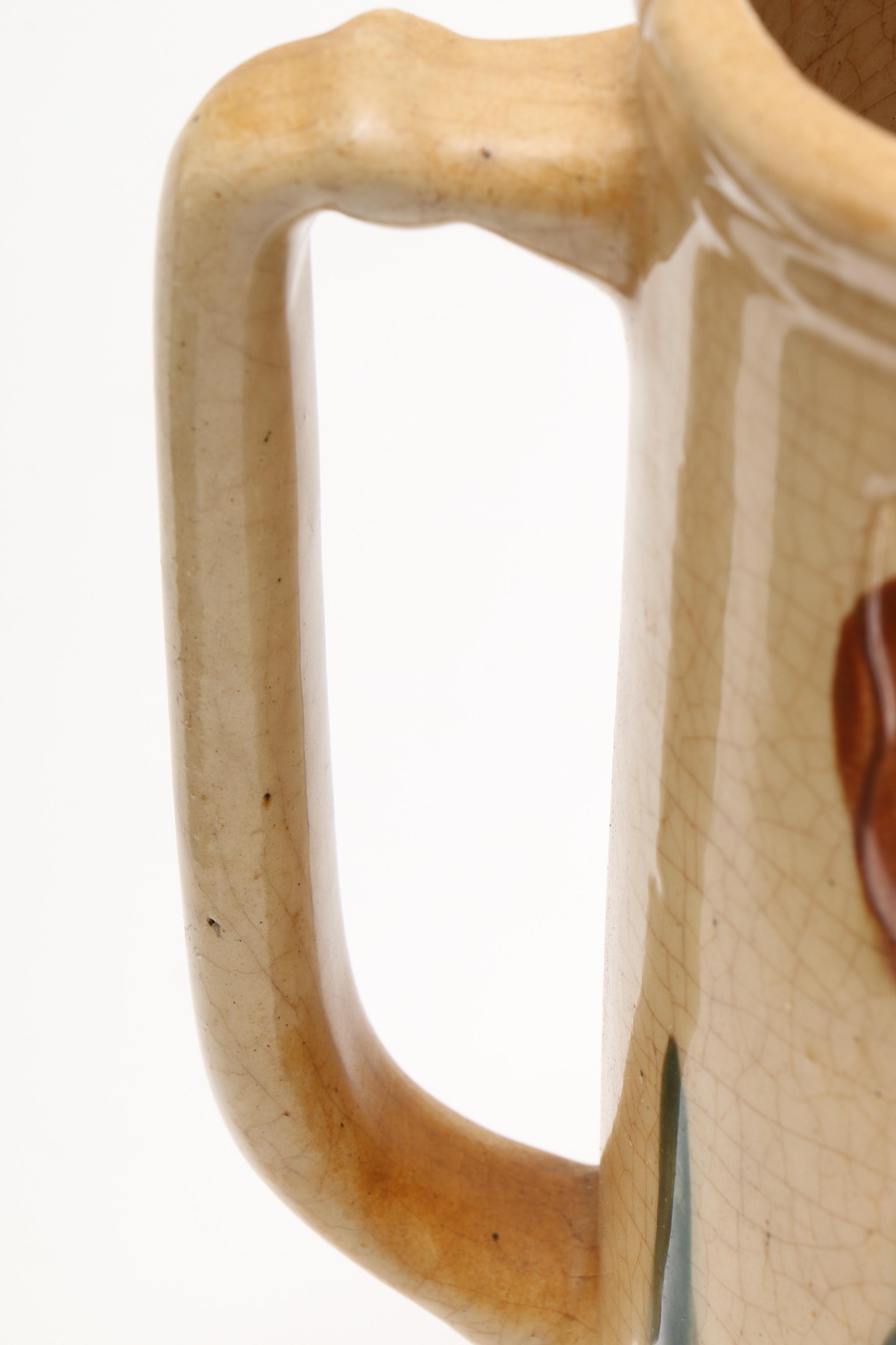 Art Pottery Including Roseville "Fallïne," "Sunflower" and Grueby Faence