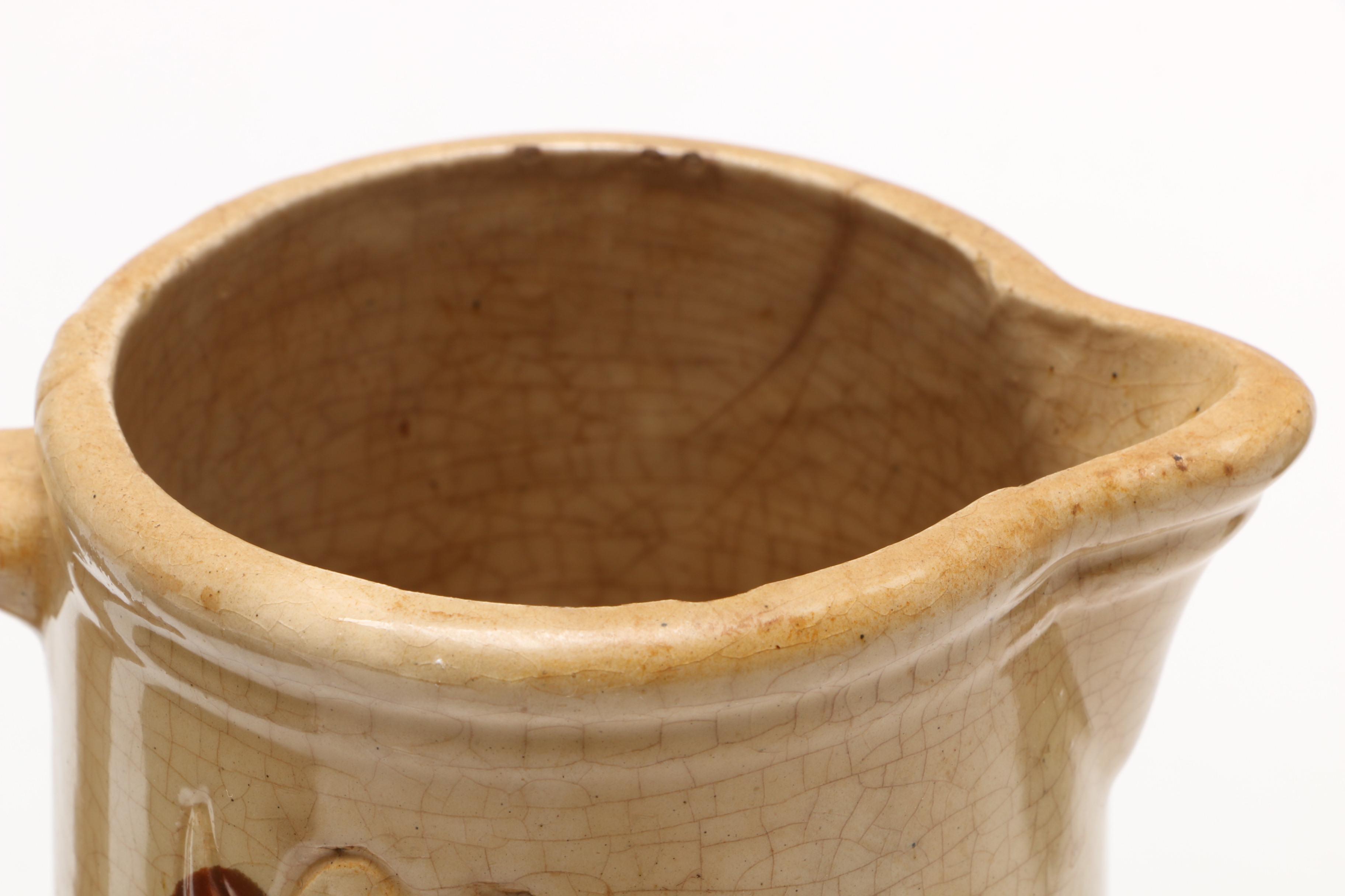 Art Pottery Including Roseville "Fallïne," "Sunflower" and Grueby Faence