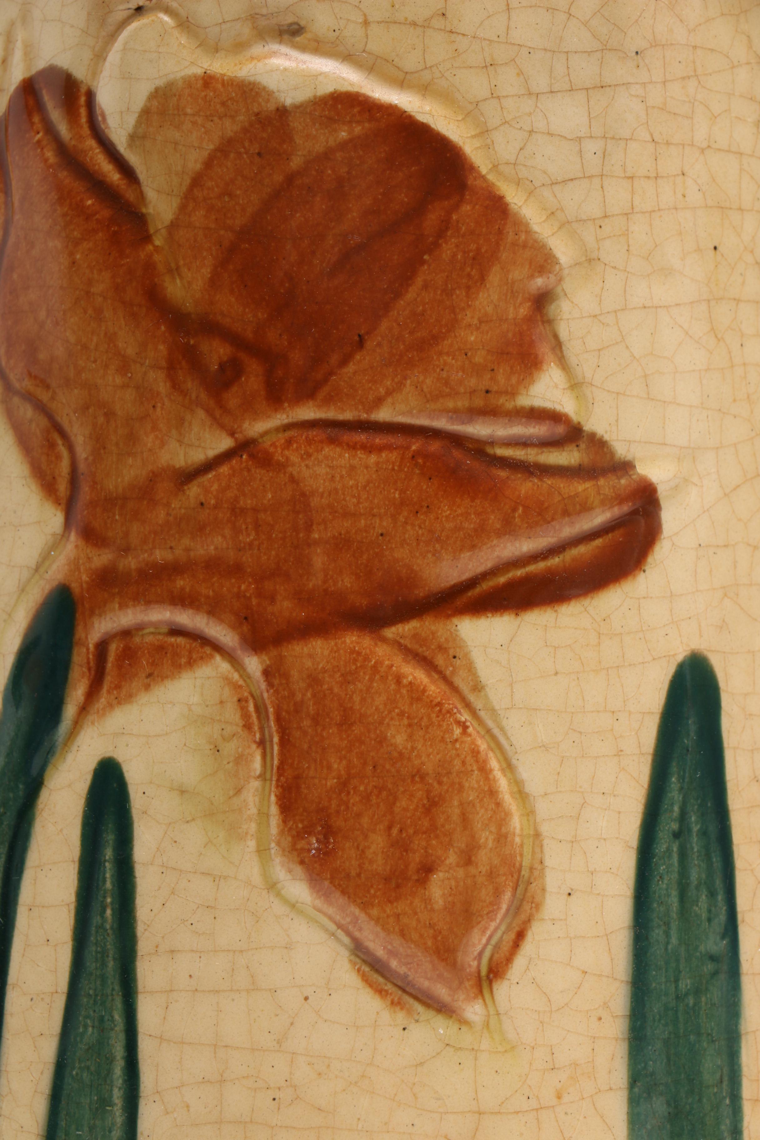 Art Pottery Including Roseville "Fallïne," "Sunflower" and Grueby Faence