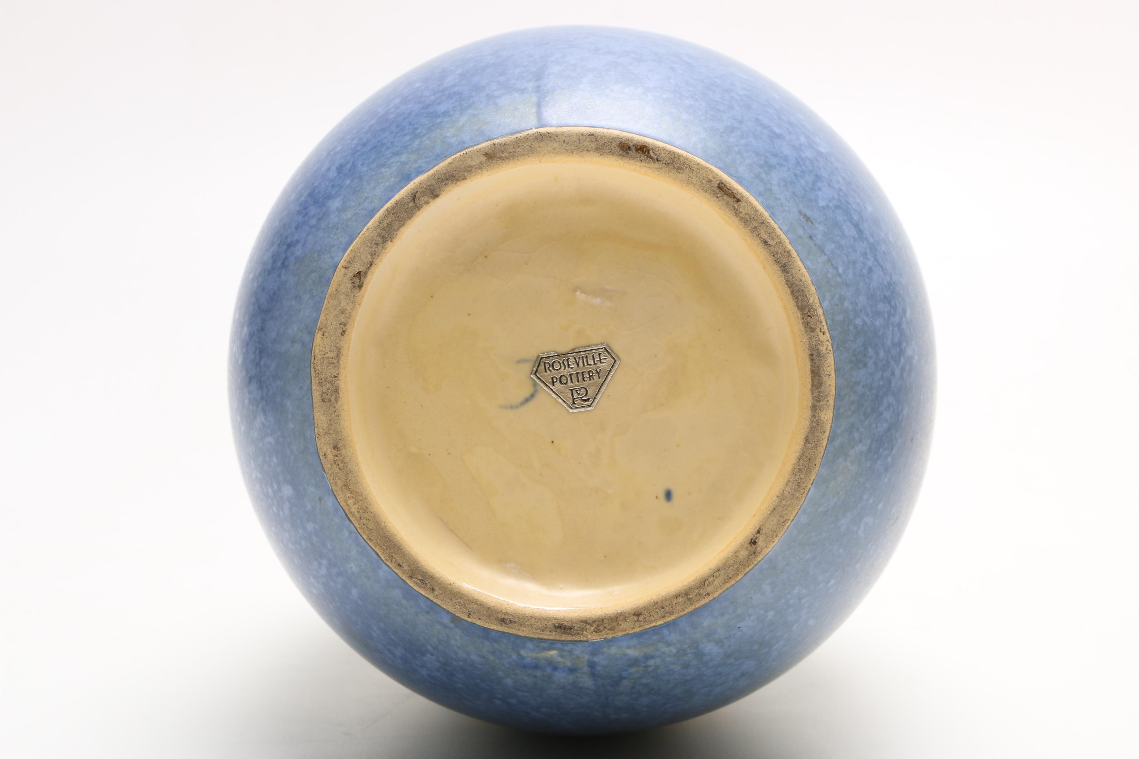 Art Pottery Including Roseville "Fallïne," "Sunflower" and Grueby Faence