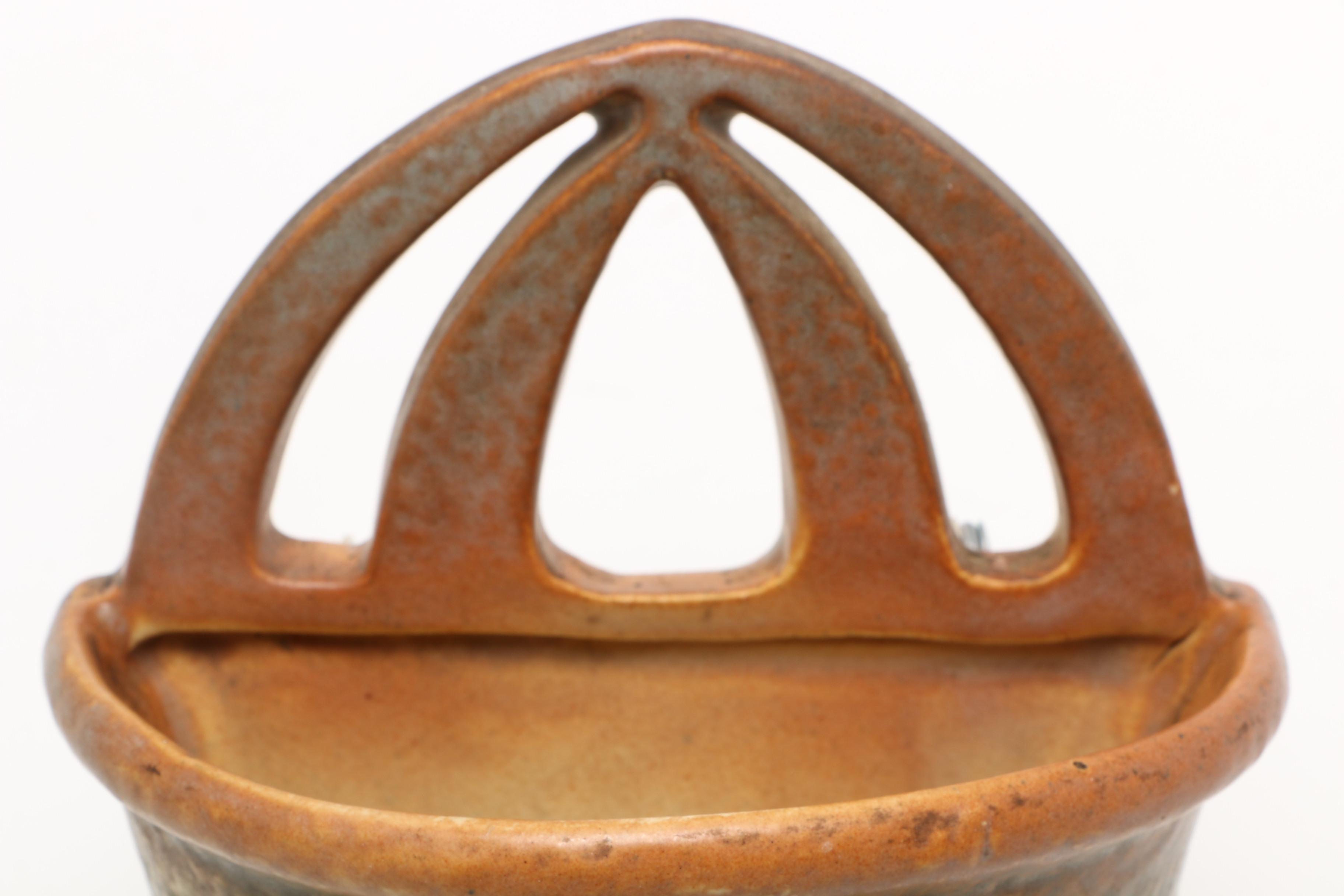 Art Pottery Including Roseville "Fallïne," "Sunflower" and Grueby Faence