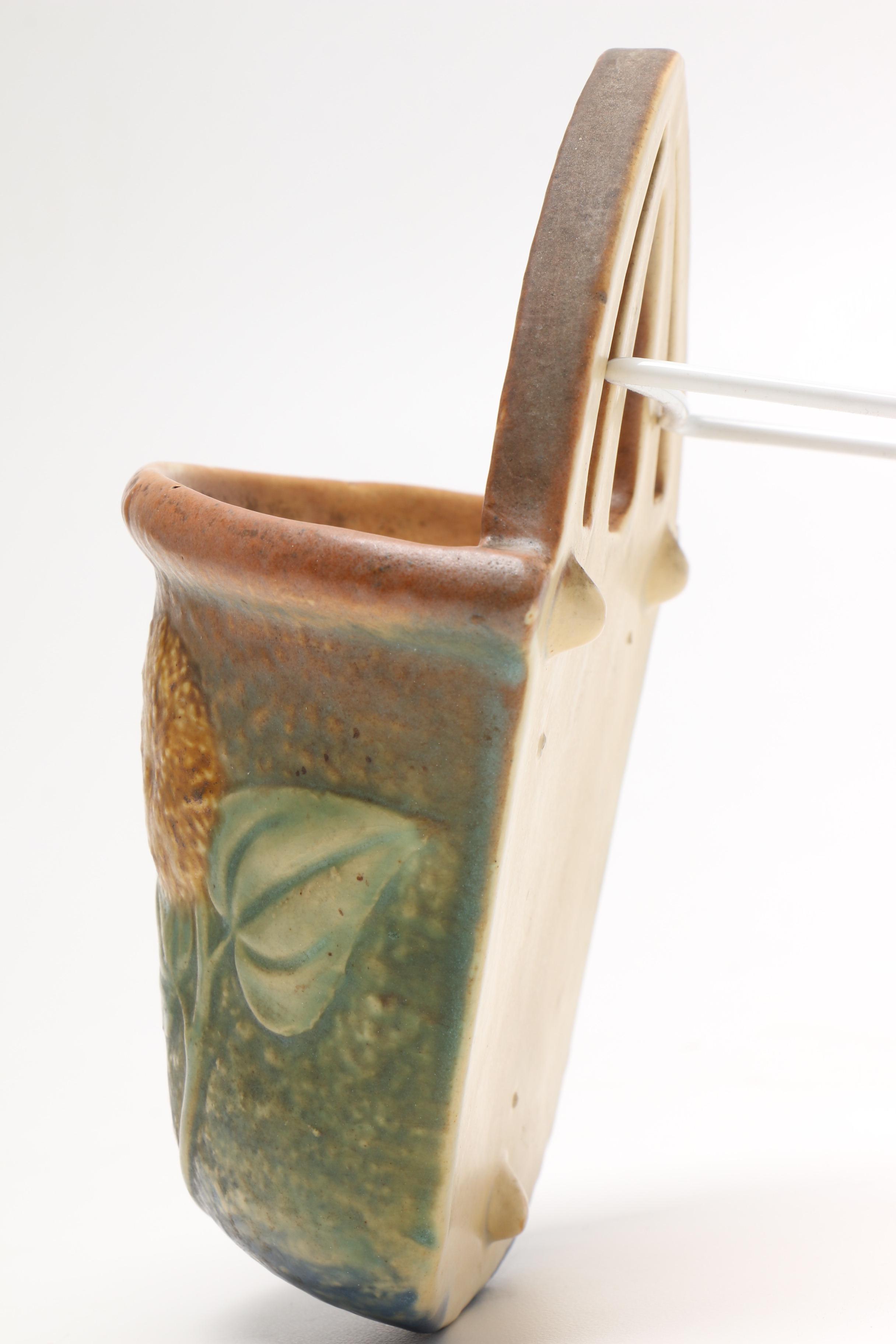 Art Pottery Including Roseville "Fallïne," "Sunflower" and Grueby Faence