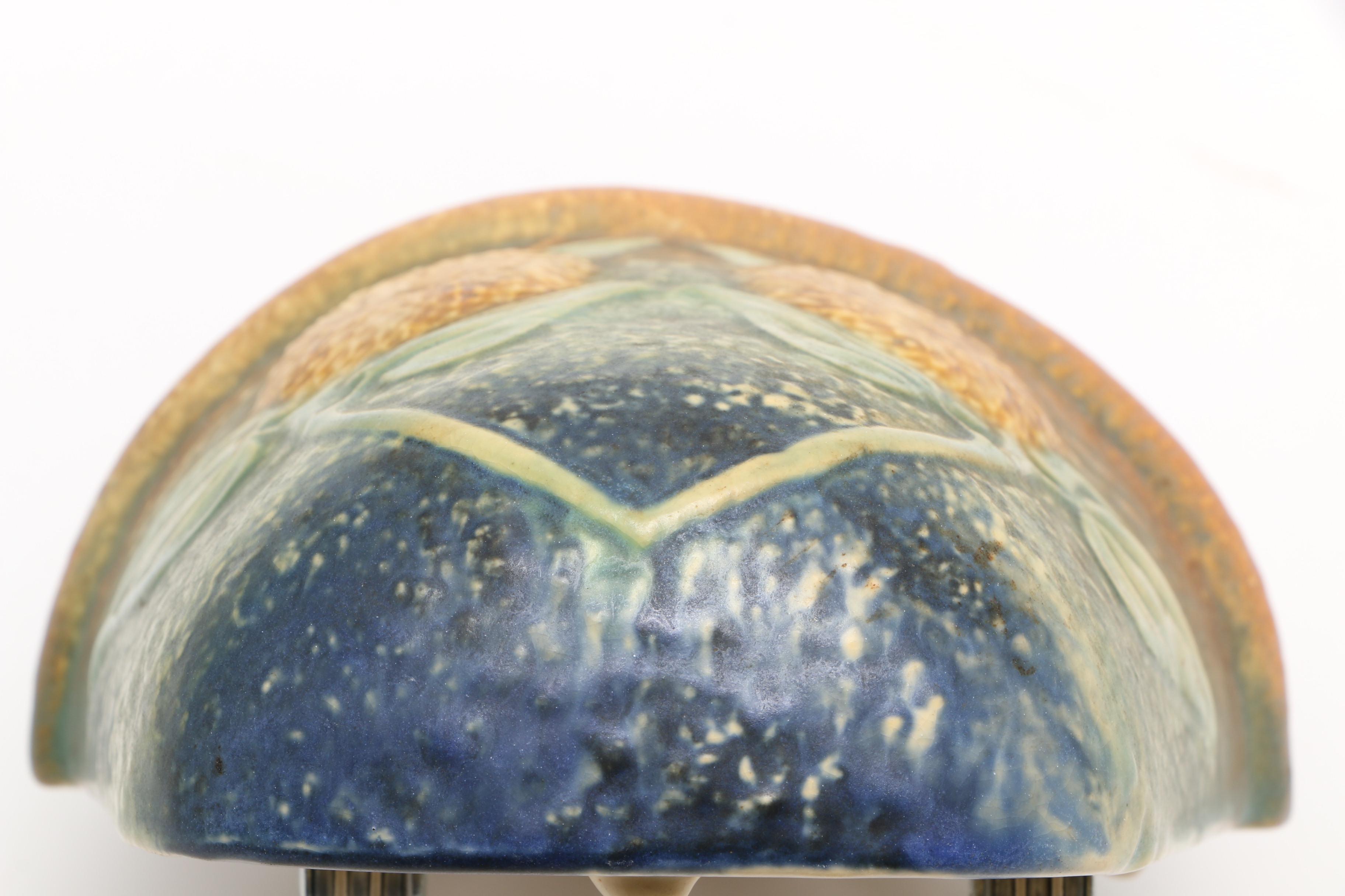 Art Pottery Including Roseville "Fallïne," "Sunflower" and Grueby Faence