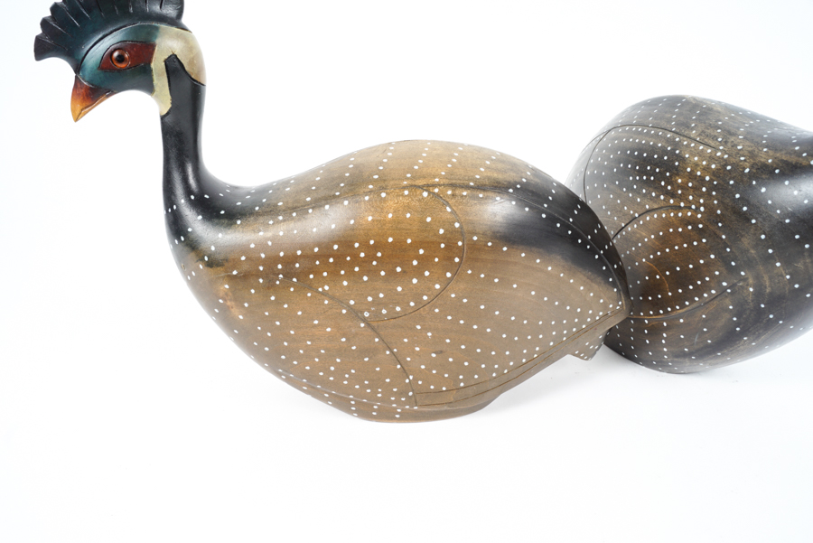 Limited Edition Guinea Fowl Sculptures from Knysna, South Africa