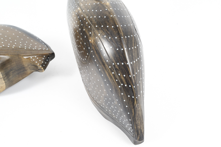Limited Edition Guinea Fowl Sculptures from Knysna, South Africa