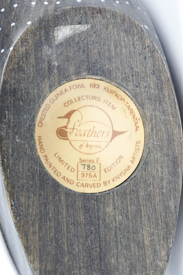 Limited Edition Guinea Fowl Sculptures from Knysna, South Africa