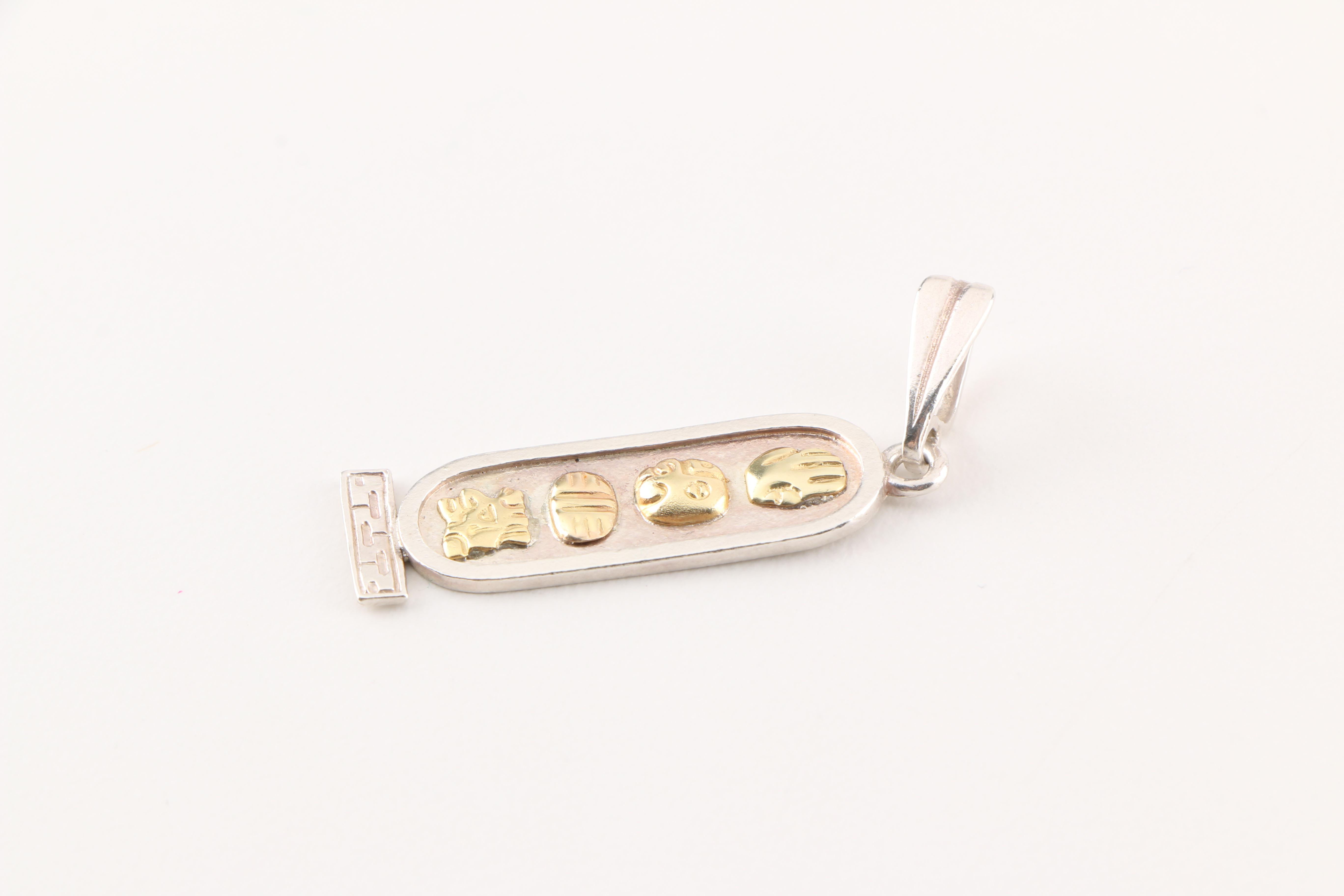 Sterling Silver Earrings and Pendant