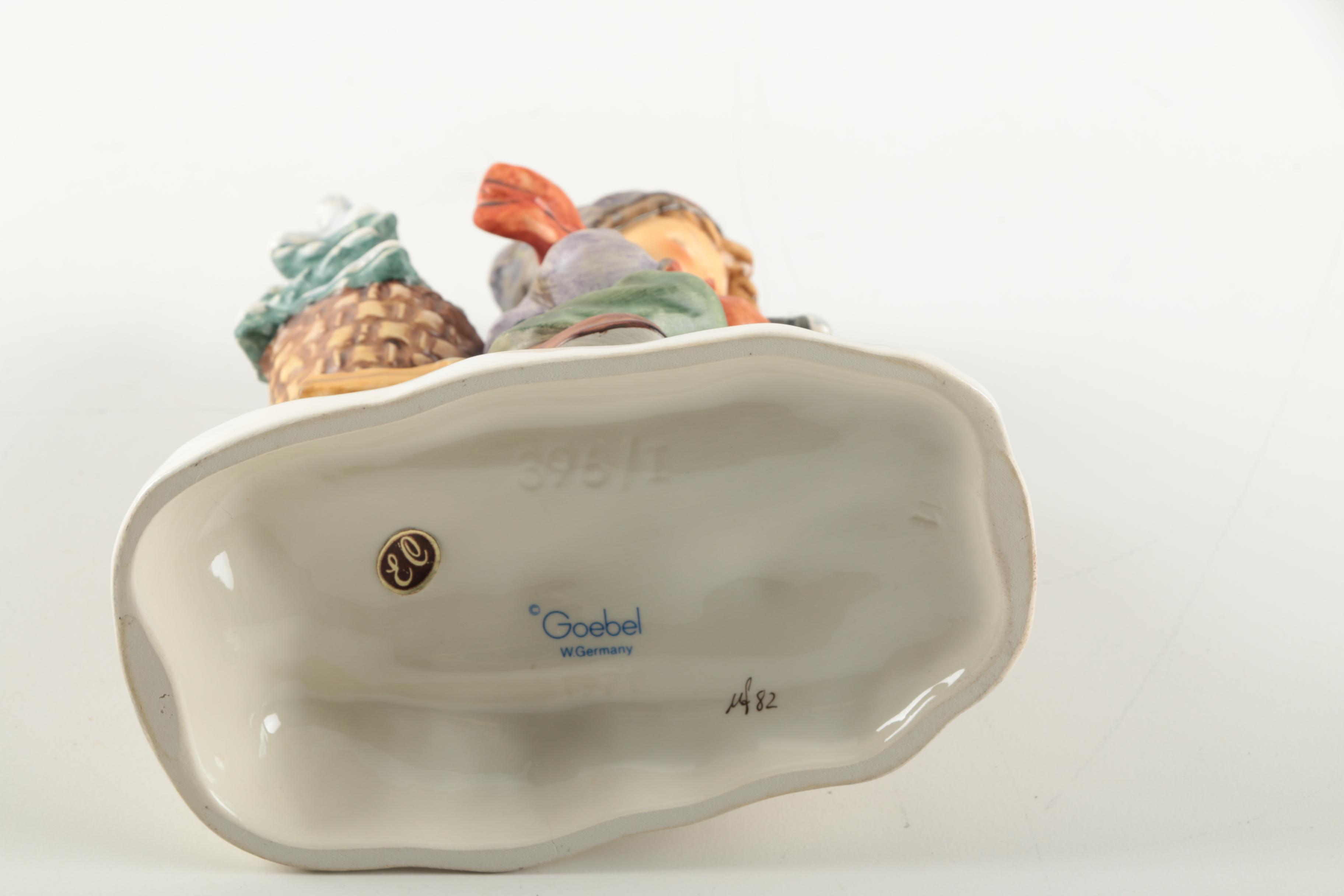 Hummel Goebel "Ride Into Christmas" Ceramic Figurine