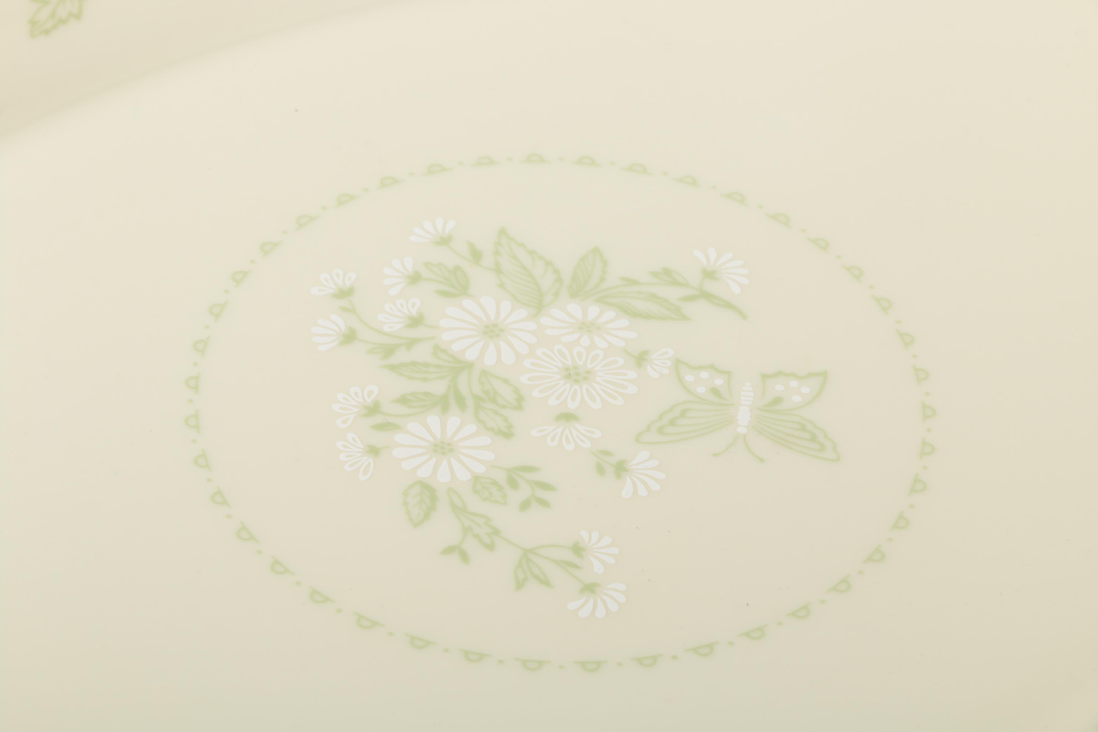 Lenox Serving Platters and Swan Figurine