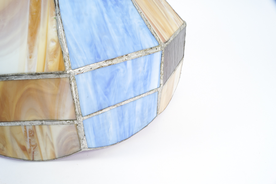 Slag Glass Lamp Shade