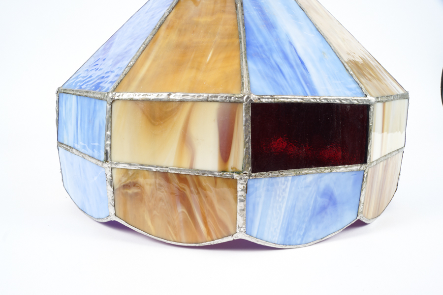 Slag Glass Lamp Shade