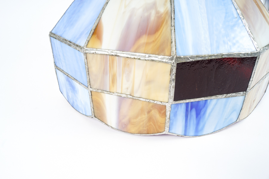 Slag Glass Lamp Shade