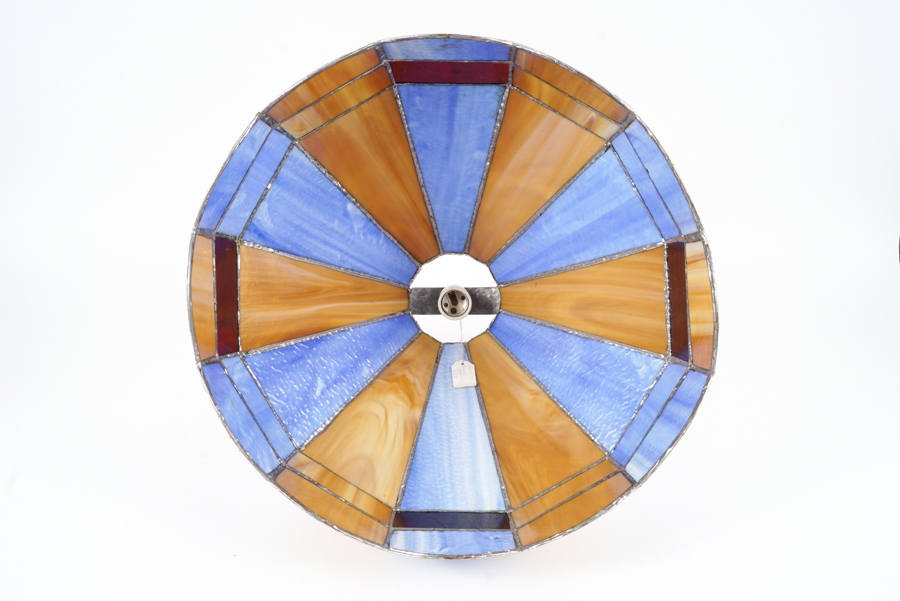 Slag Glass Lamp Shade