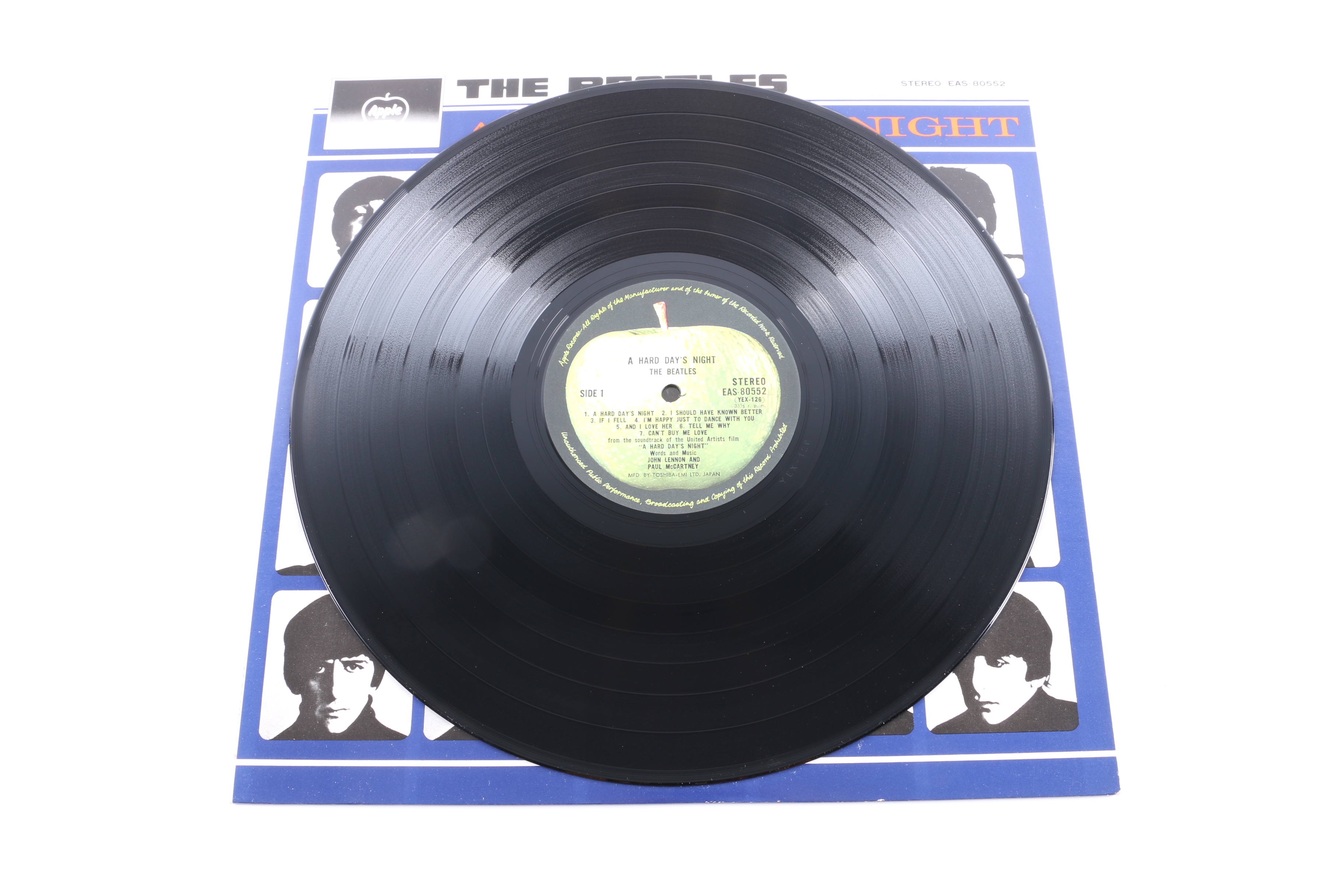 The Beatles "A Hard Day's Night" 1976 Japanese Pressing LP