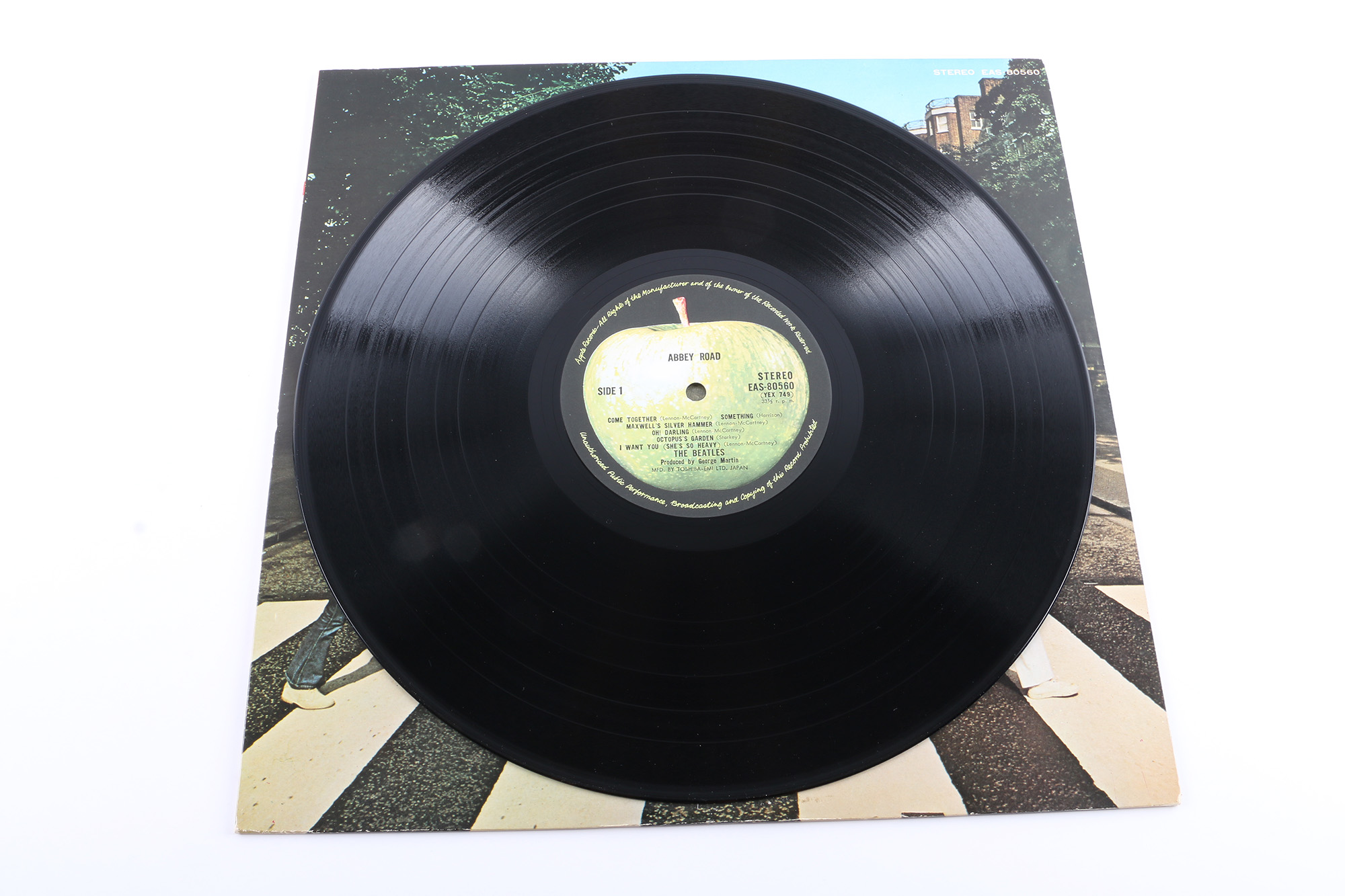 The Beatles "Abbey Road" 1976 Japanese Pressing LP