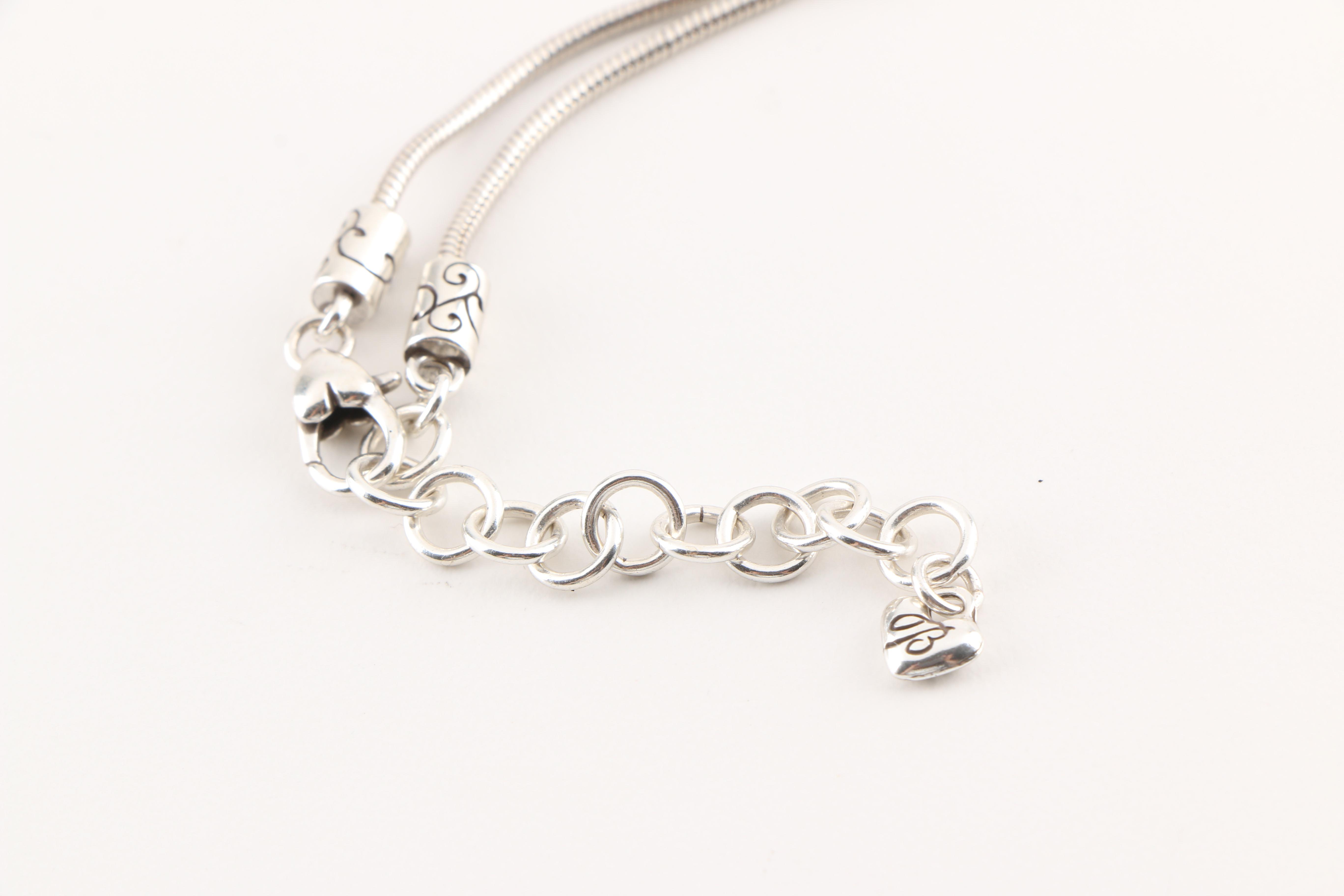 Assortment Of Sterling Silver Jewelry Including Diamonds