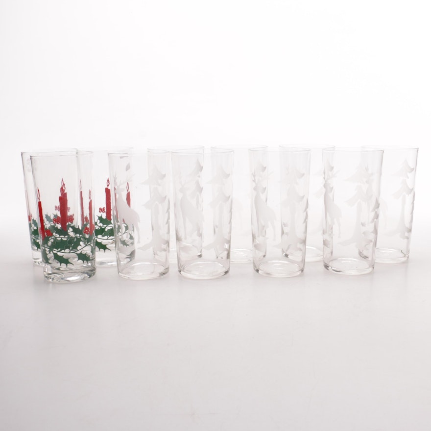 Holiday Glassware