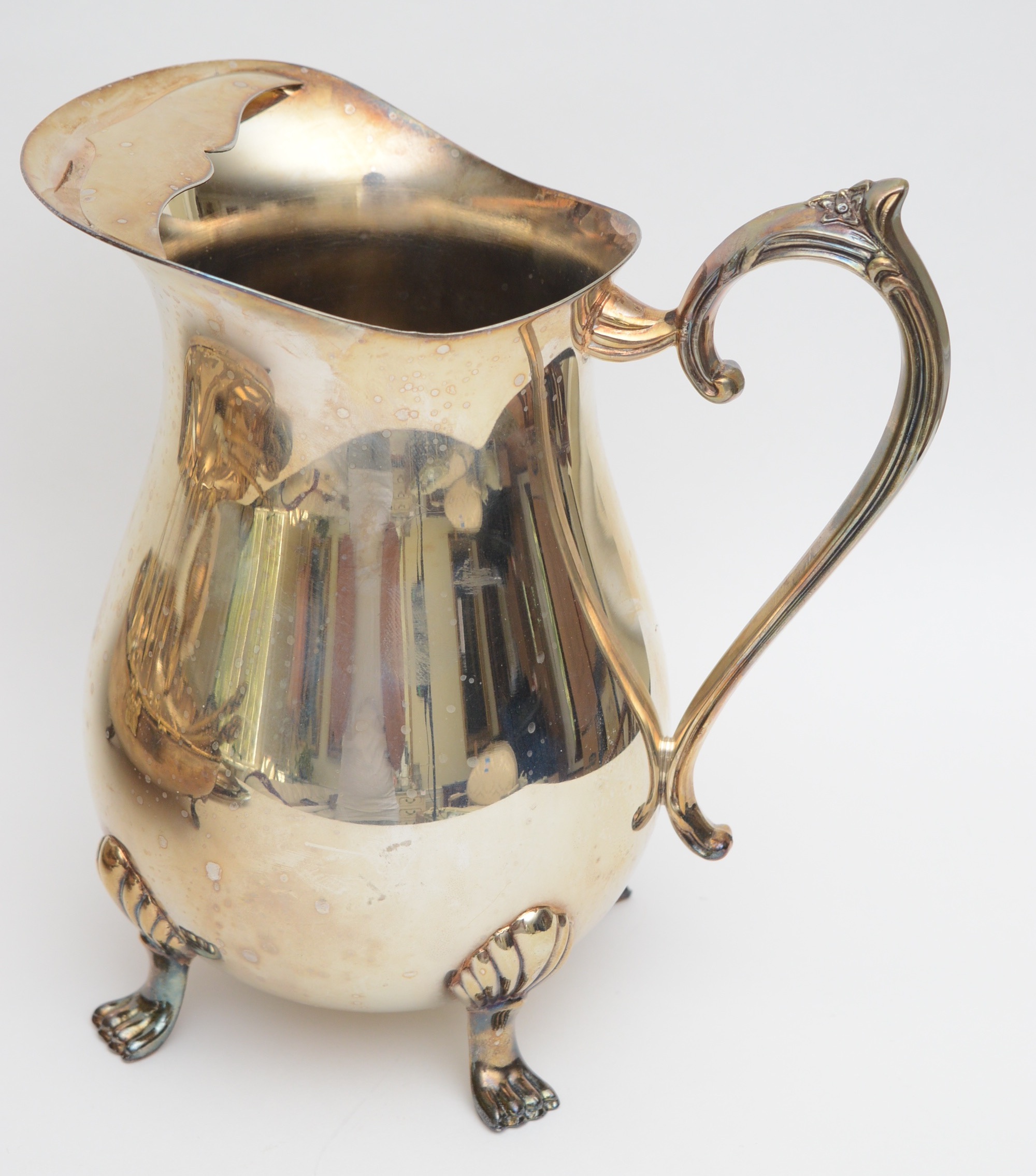 Sheridan Silver Plate Wine Chiller and Other Assorted Silver Plate Tableware