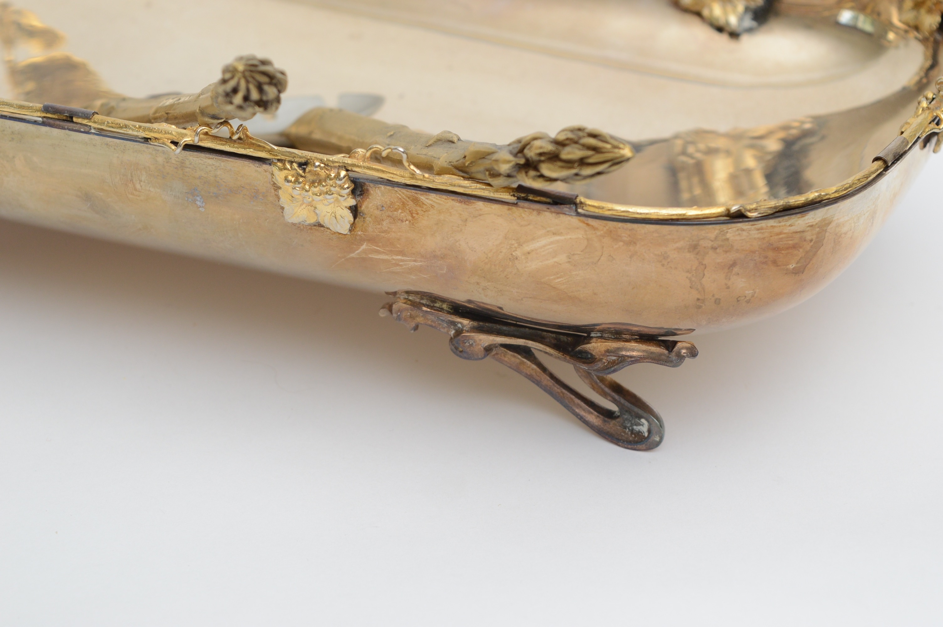 Sheridan Silver Plate Wine Chiller and Other Assorted Silver Plate Tableware