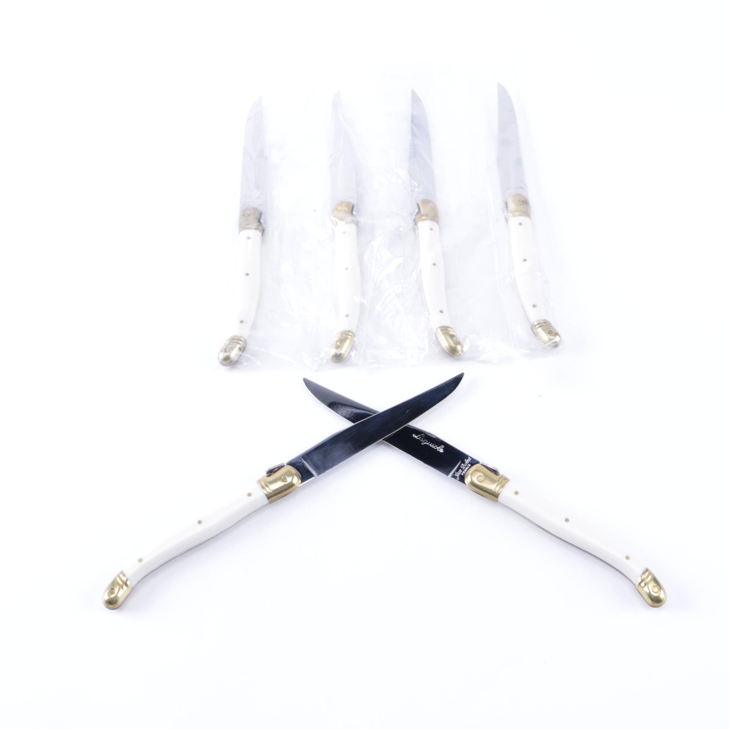 Jean Dubost Laguiole Knife Set