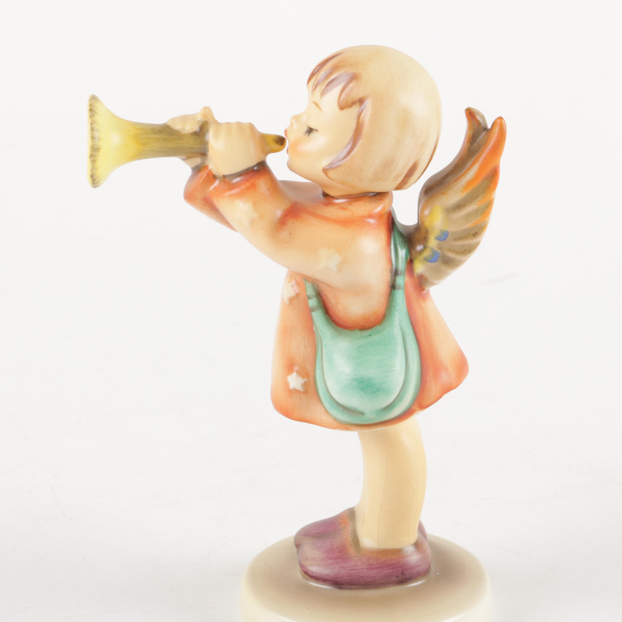 "Little Gabriel" and "Bird Duet" Hummel Figurines