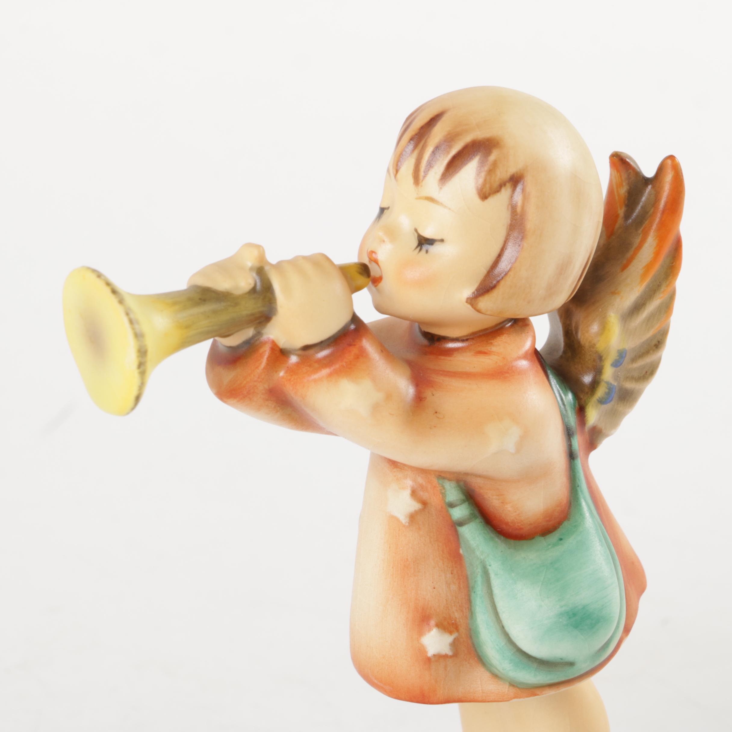 "Little Gabriel" and "Bird Duet" Hummel Figurines