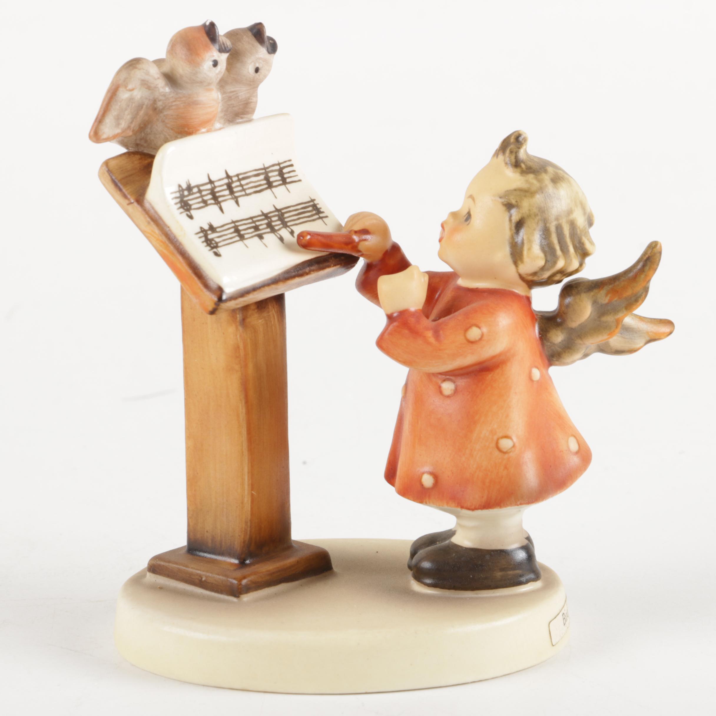 "Little Gabriel" and "Bird Duet" Hummel Figurines