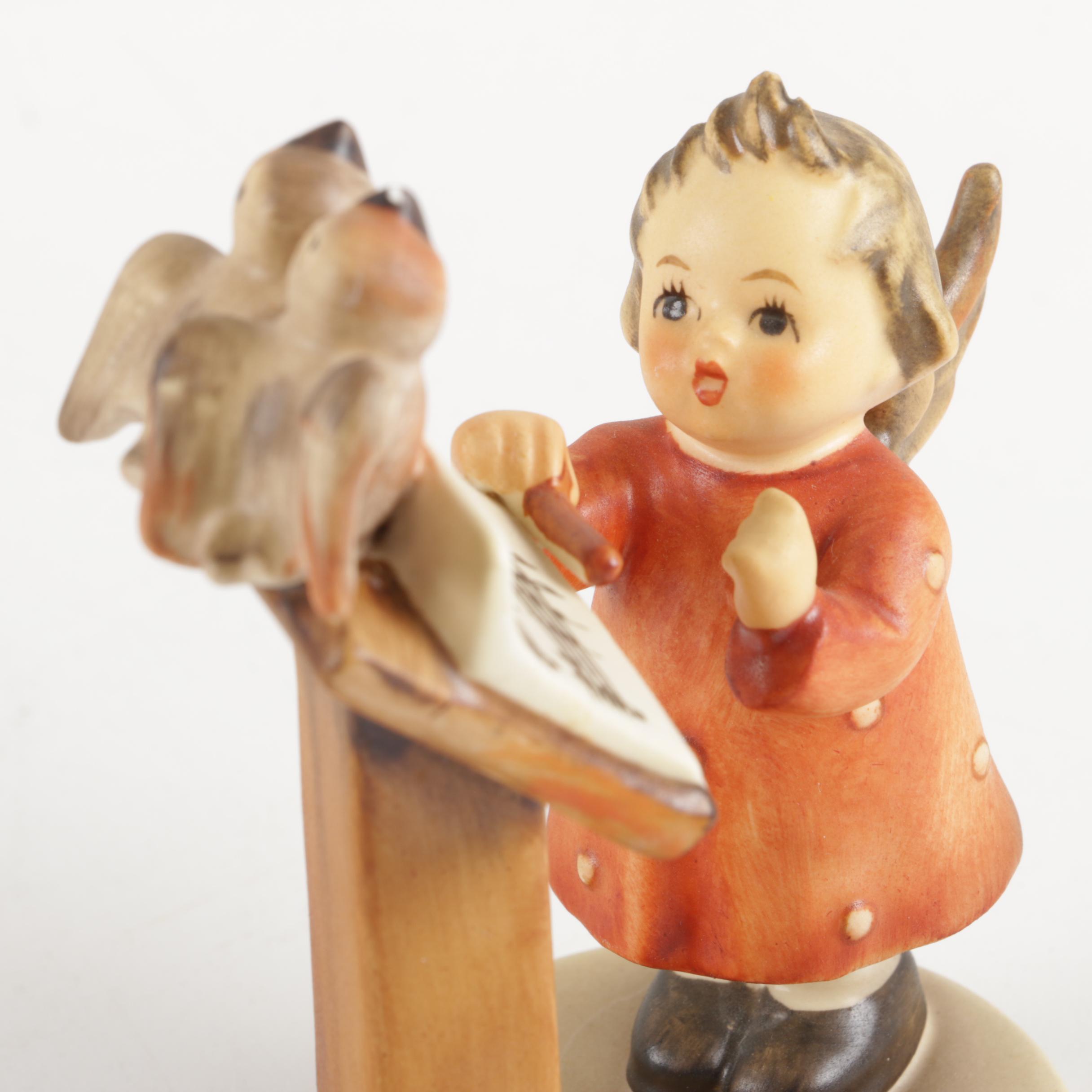 "Little Gabriel" and "Bird Duet" Hummel Figurines