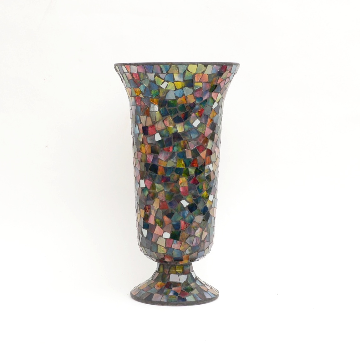 Mosaic Glass Vase