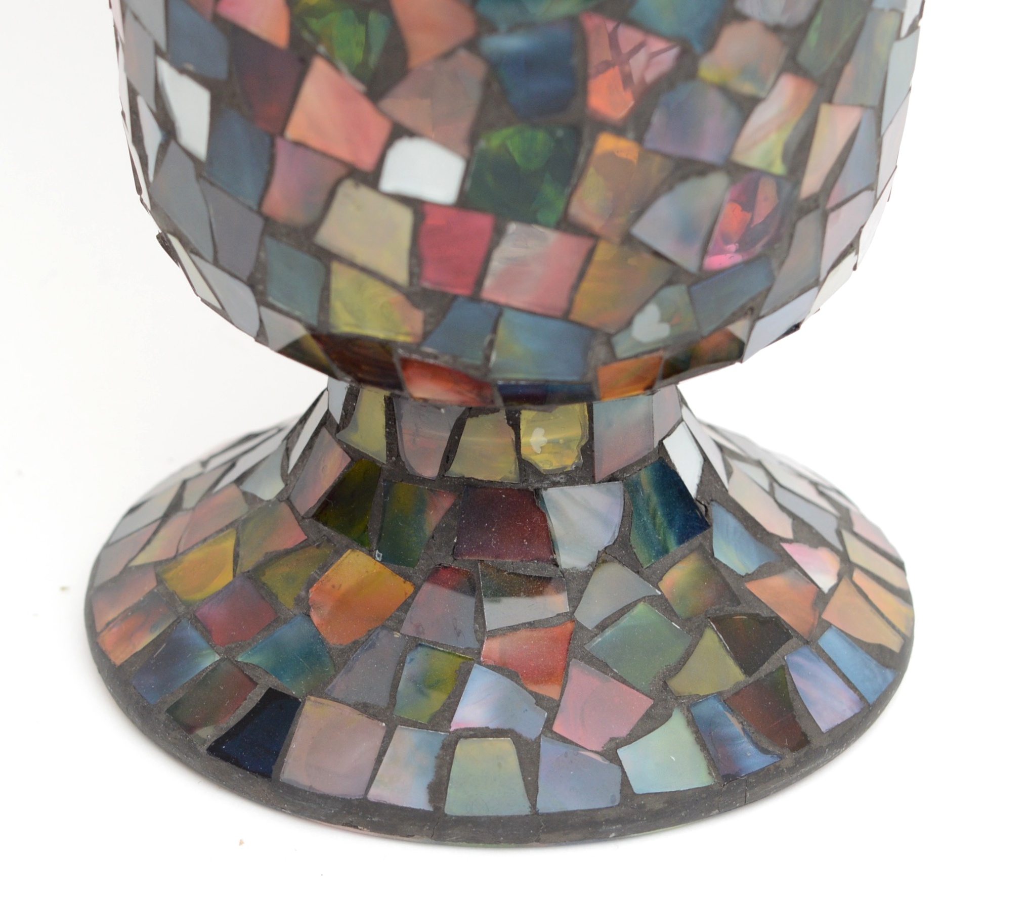 Mosaic Glass Vase