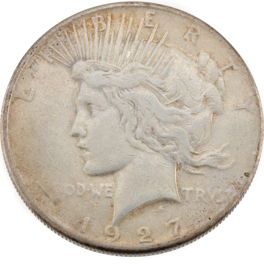 1927-S Silver Peace Dollar