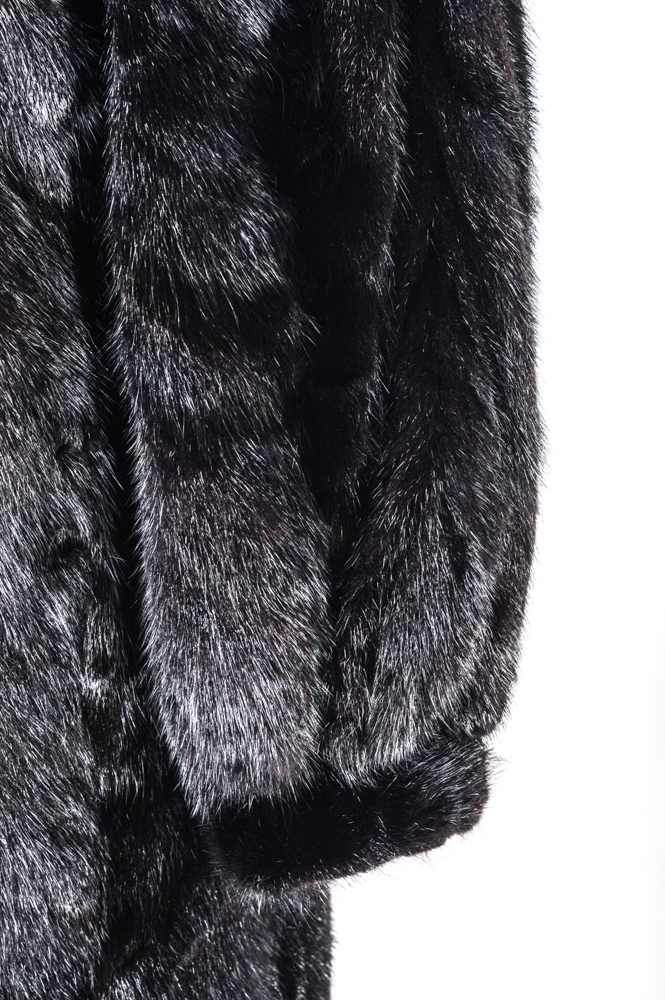 Ranch Mink Paw Fur Coat
