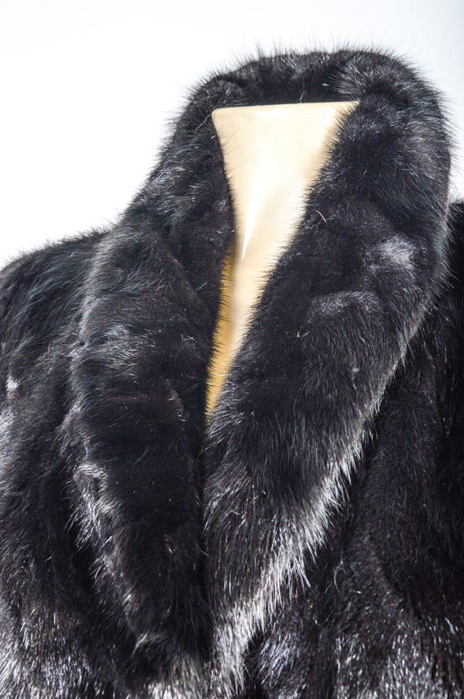 Ranch Mink Paw Fur Coat