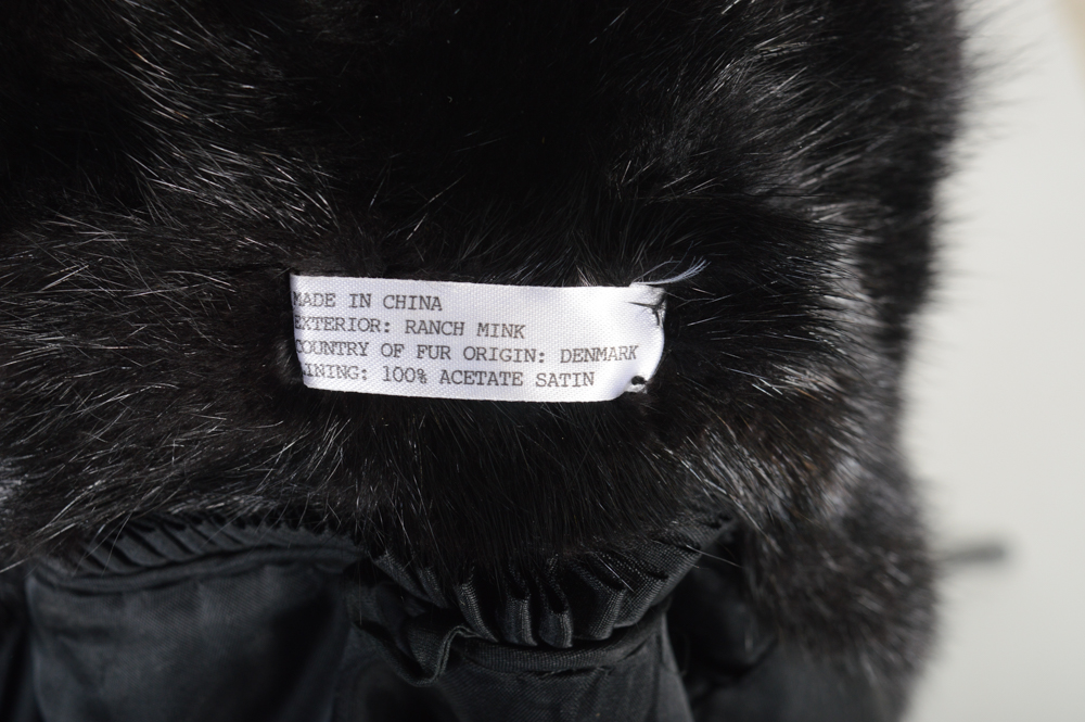 Ranch Mink Paw Fur Coat