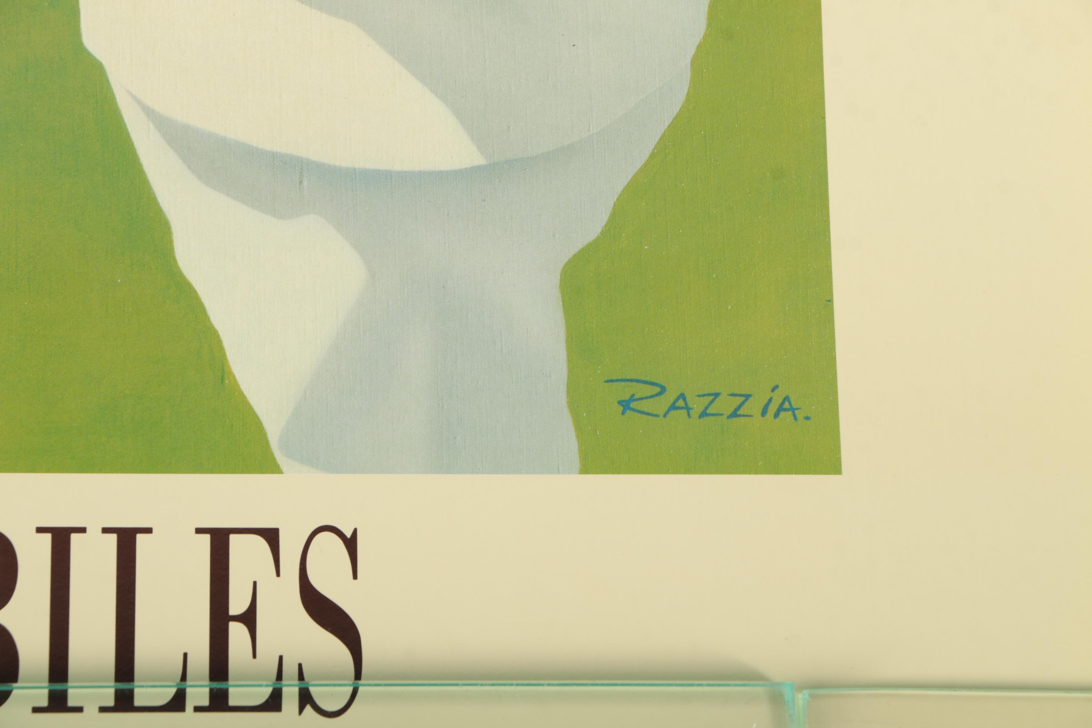 Razzia Poster "Automobiles Classiques Avec Louis Vuitton"