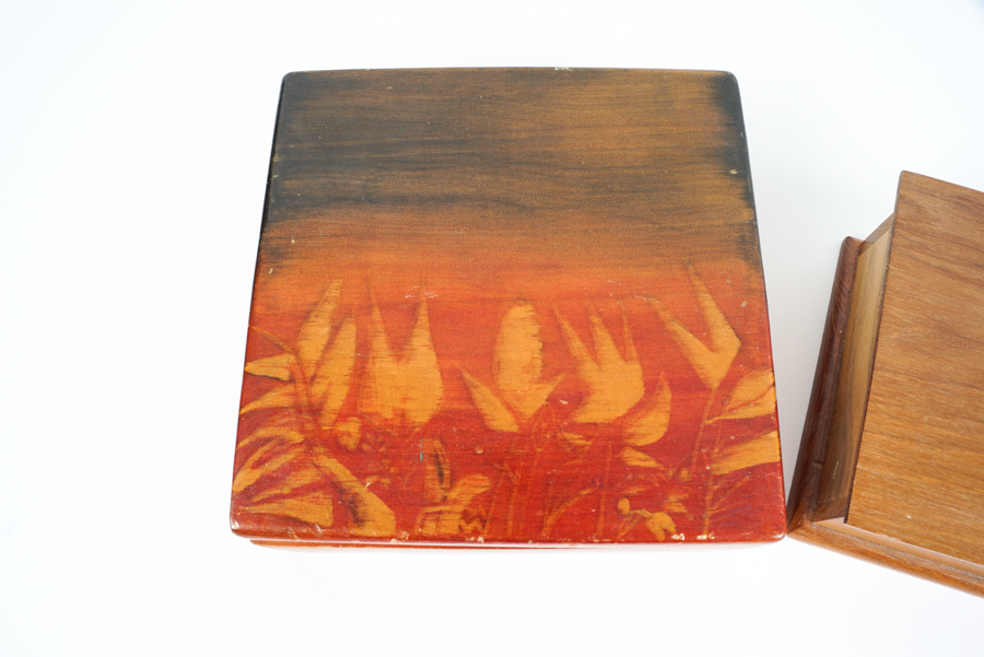 Asian Vintage Wooden Jewelry Boxes