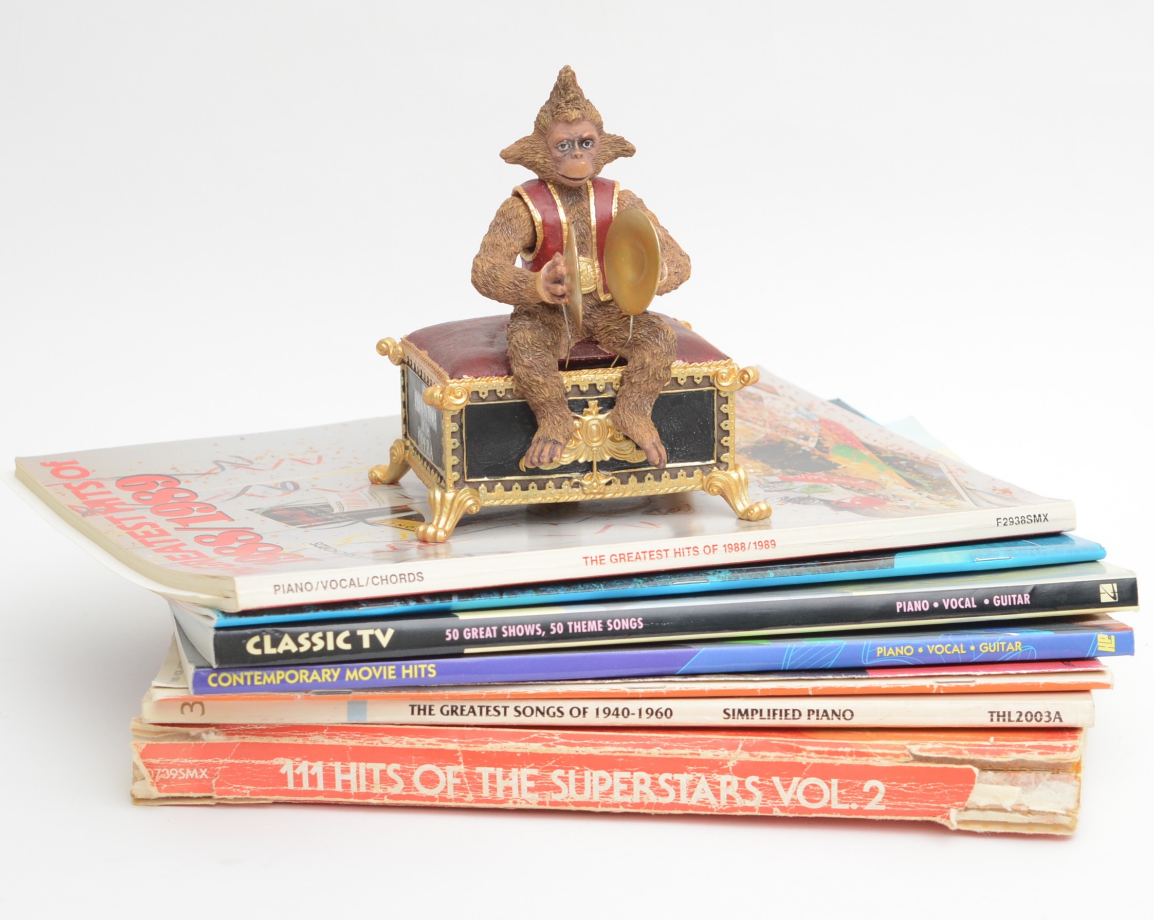 Grouping of Music and Movie Books and