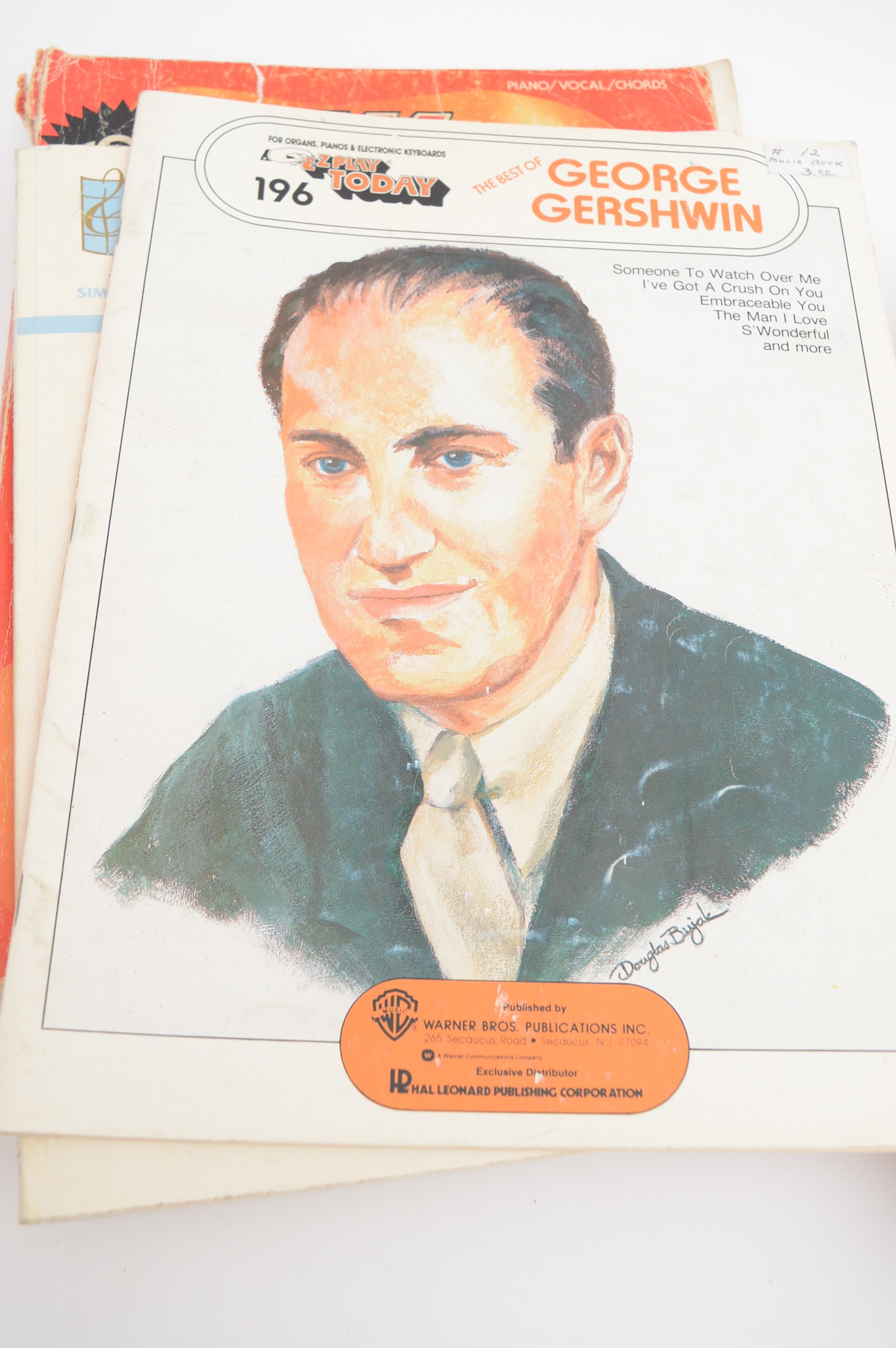 Grouping of Music and Movie Books and