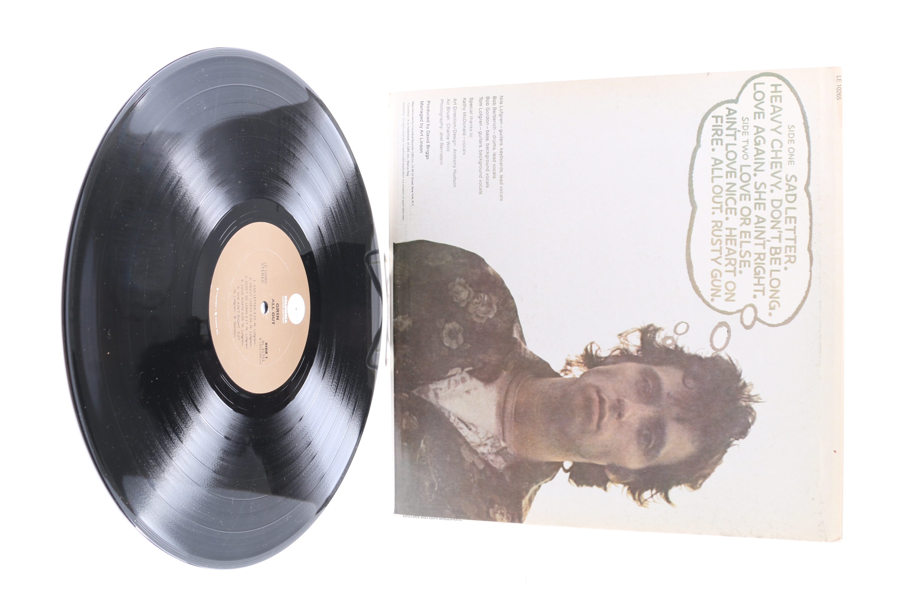 Nils Lofgren LPs Including "Cry Tough"