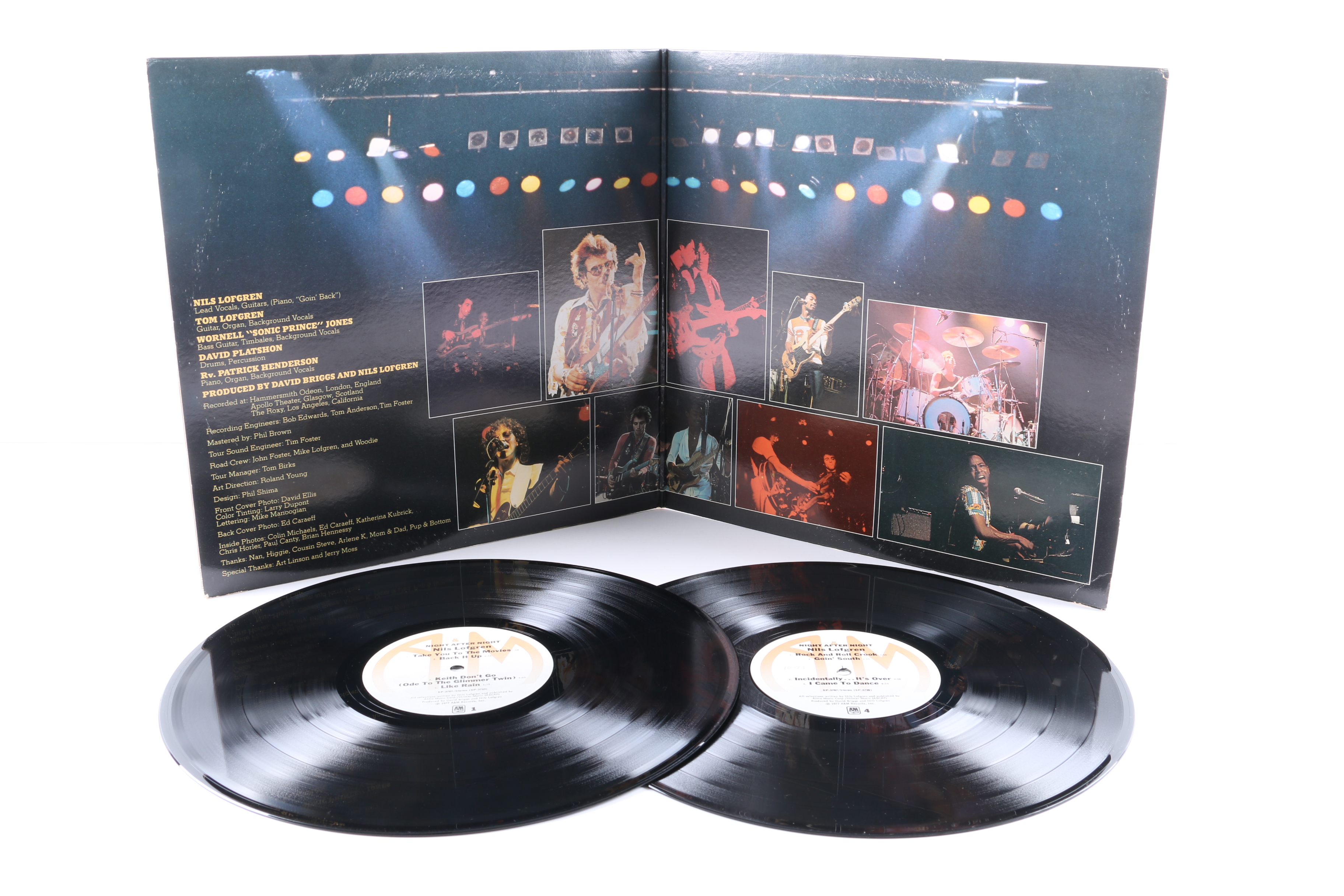 Nils Lofgren LPs Including "Cry Tough"