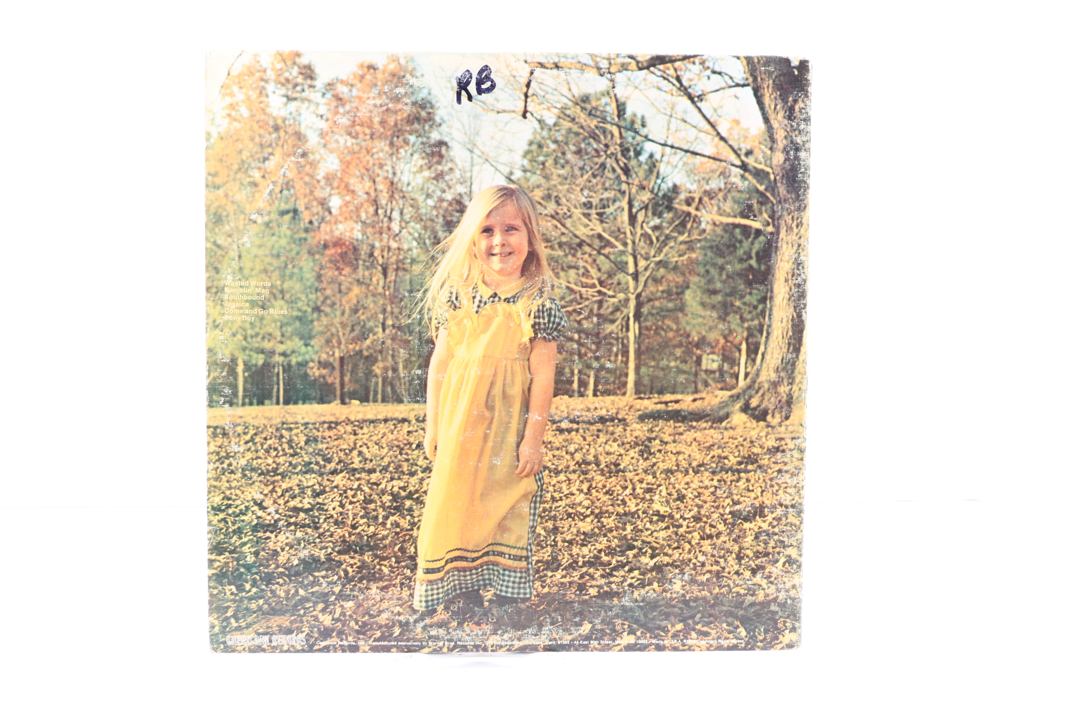 The Allman Brothers LPs Including "At Fillmore East"