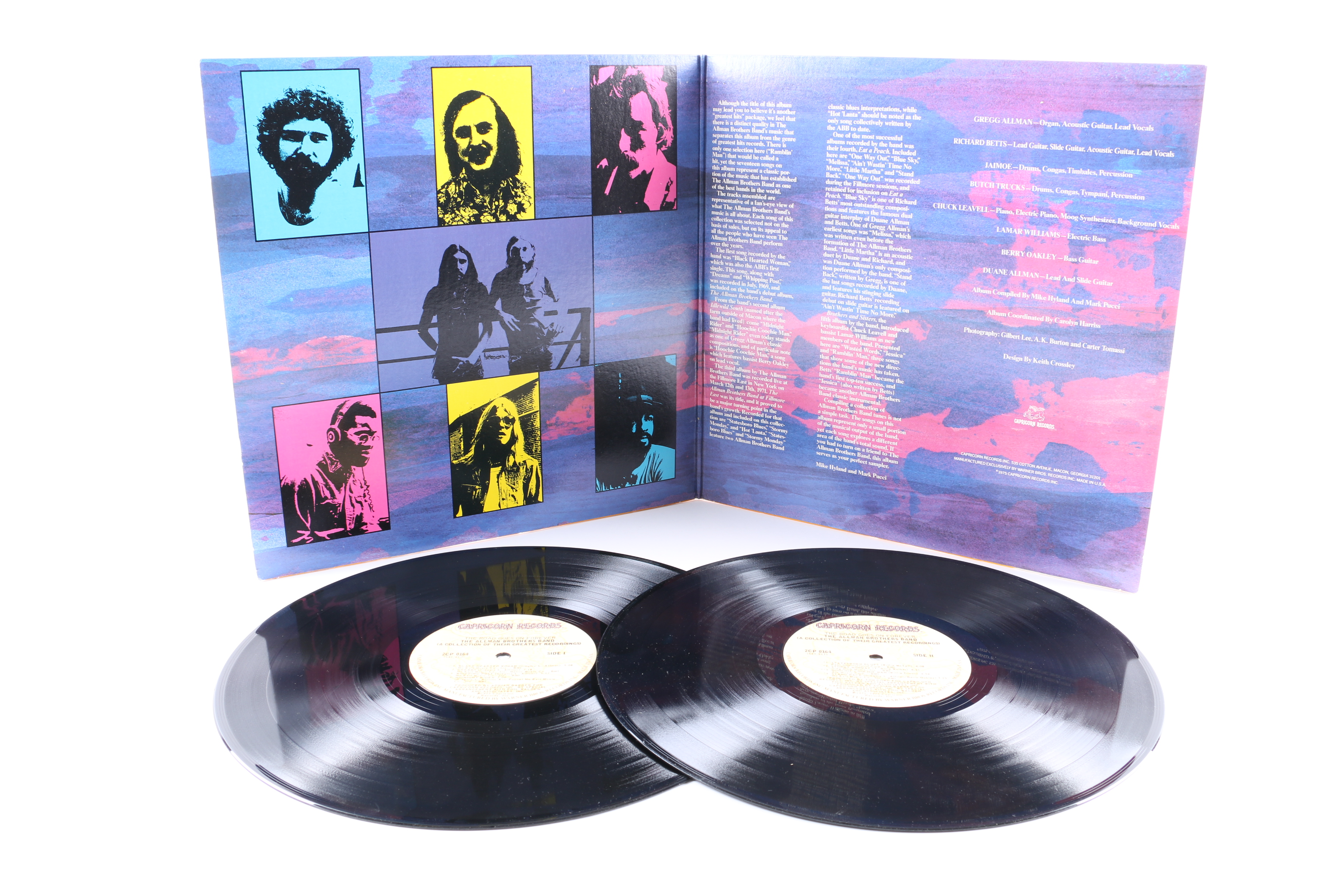 The Allman Brothers LPs Including "At Fillmore East"