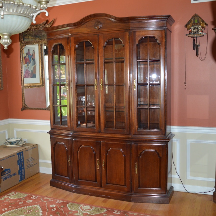 Hickory Chair Lighted China Cabinet
