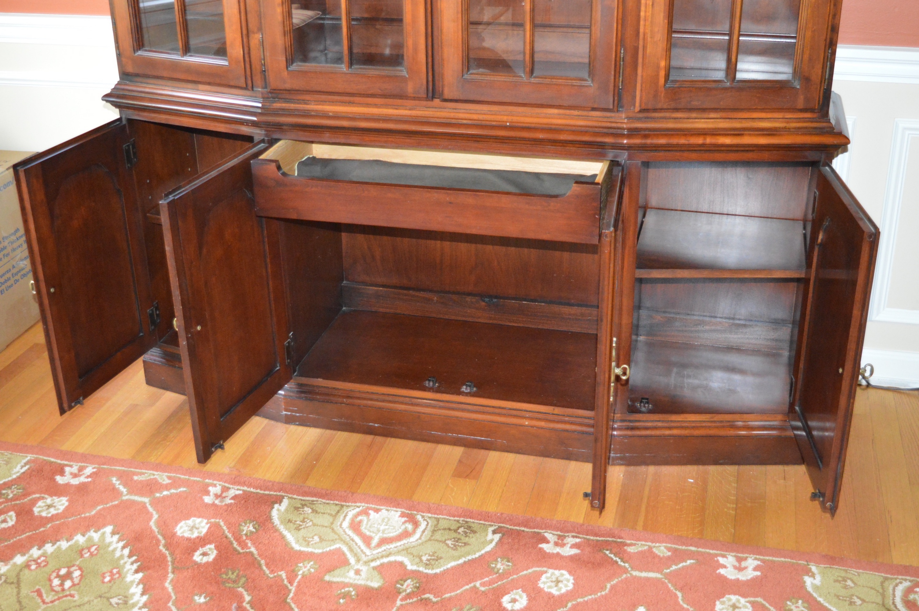 Hickory Chair Lighted China Cabinet