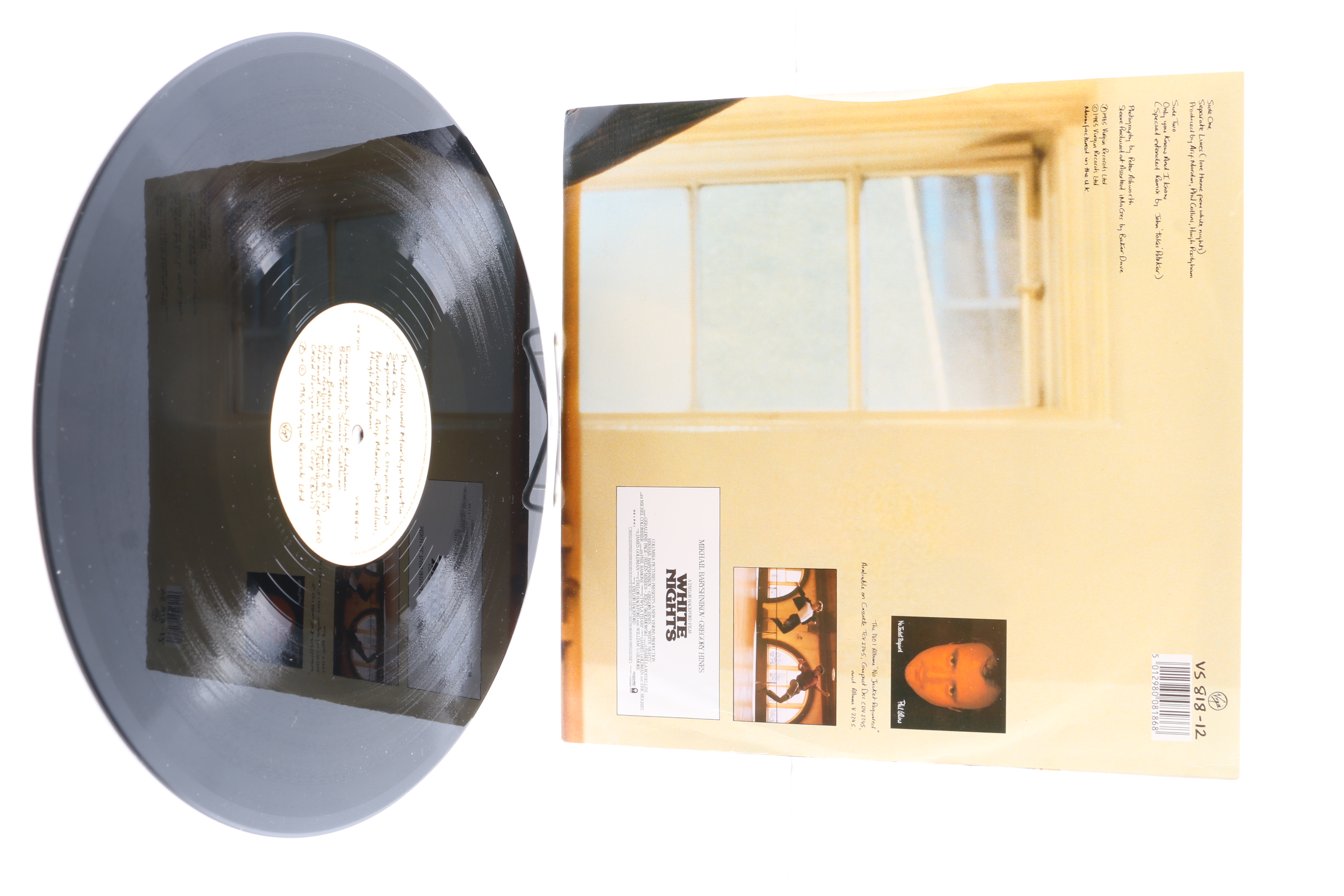 Phil Collins LPs Including "No Jacket Required"