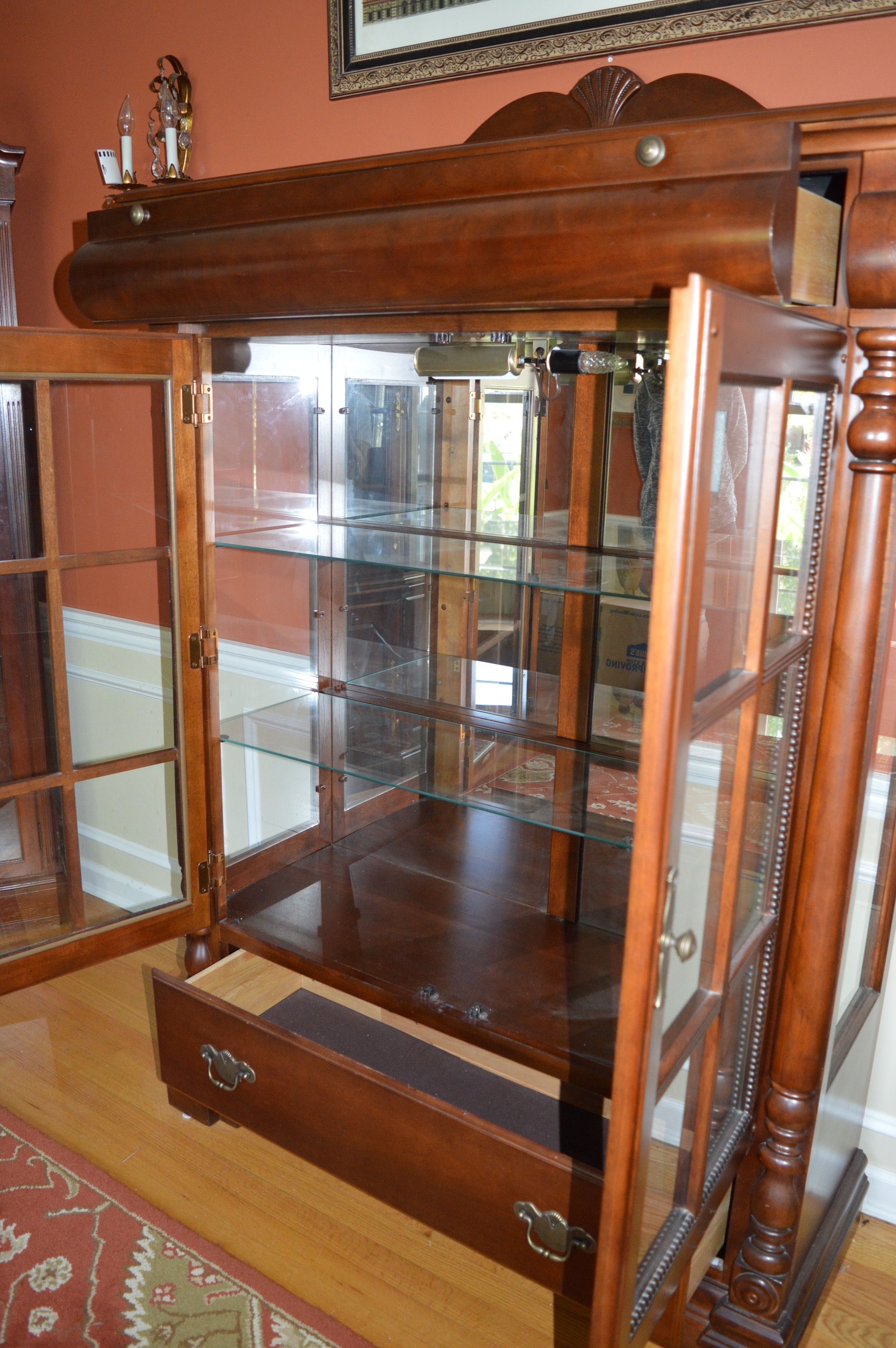 Glass Front Cabinet