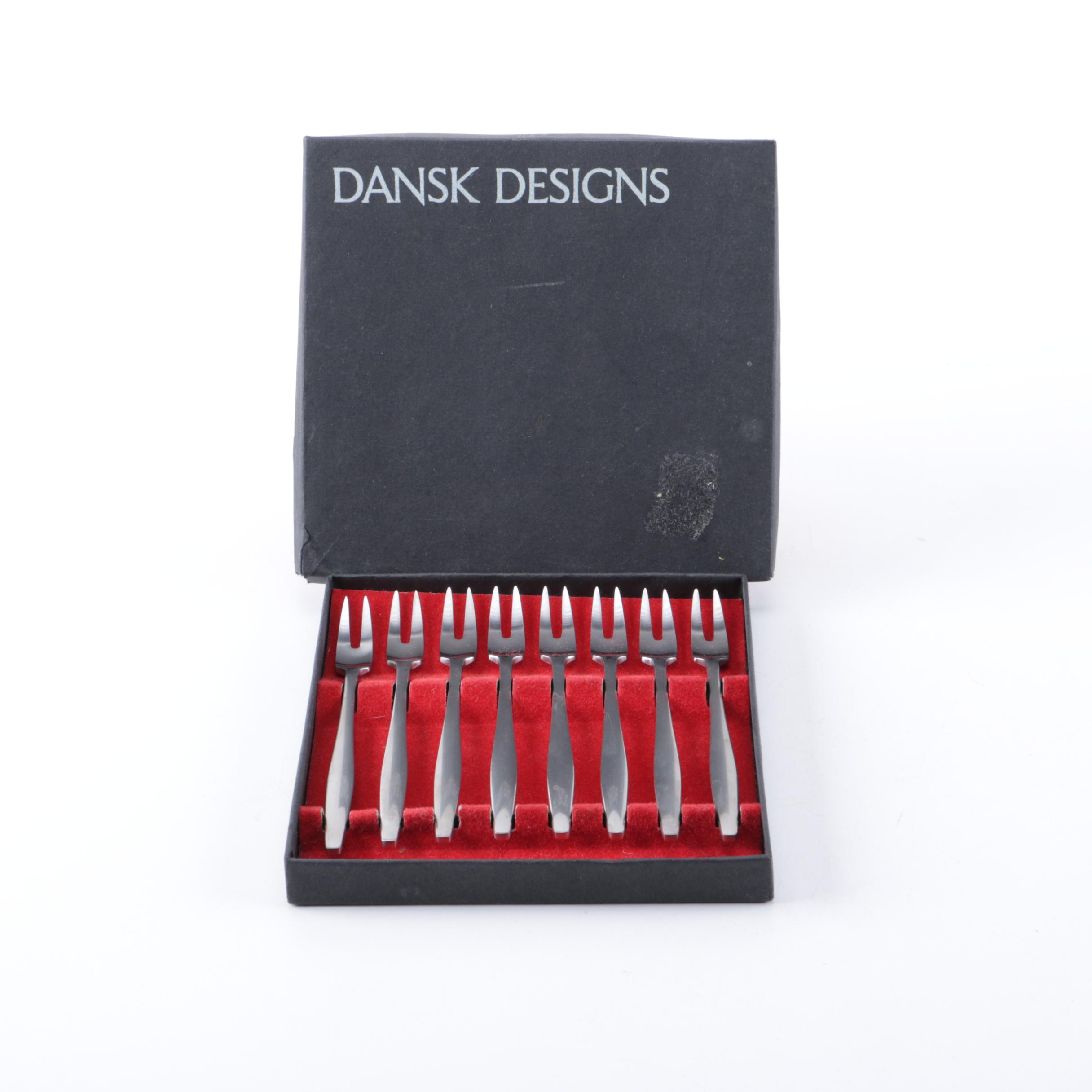 Dansk Cocktail Fork Set