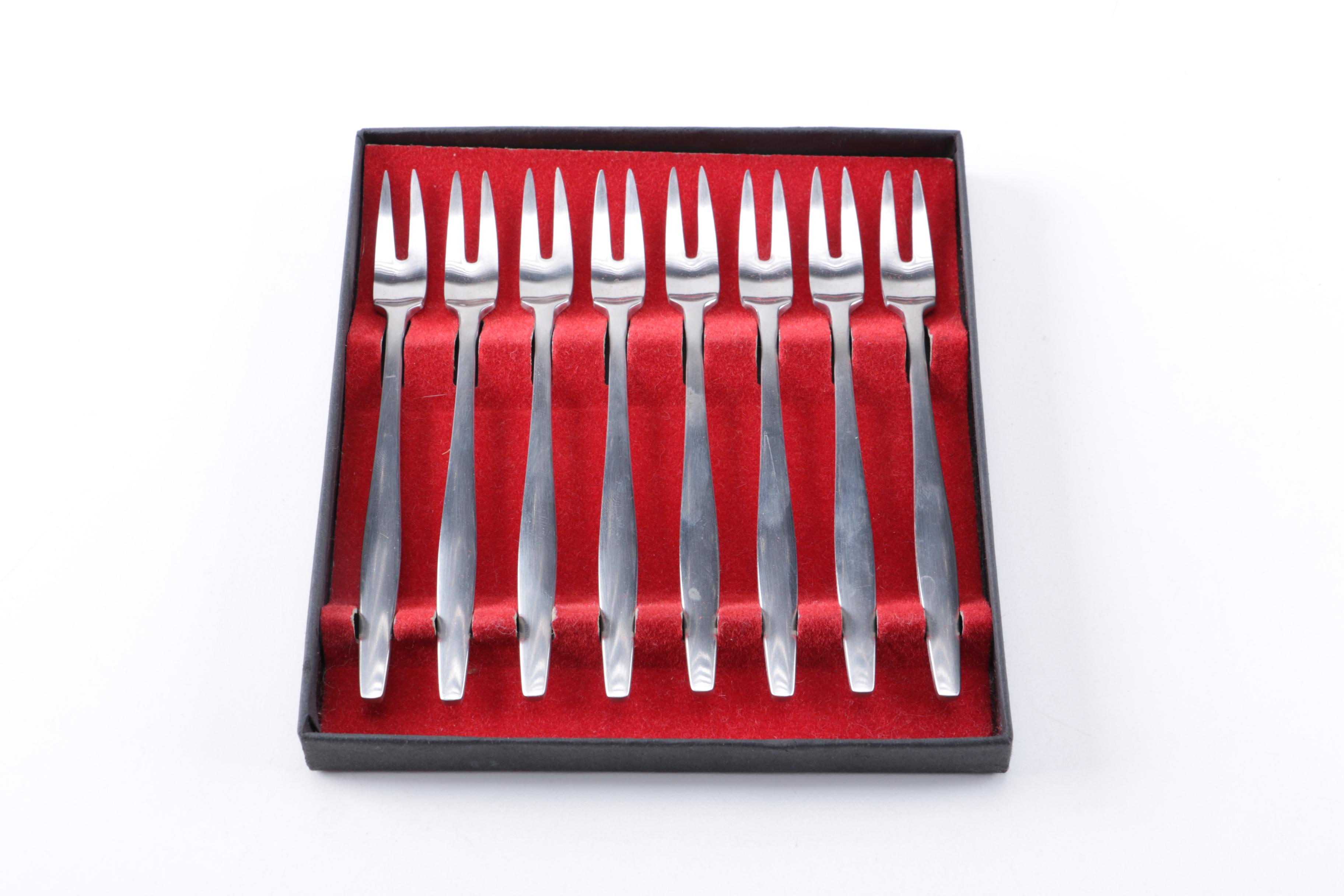 Dansk Cocktail Fork Set