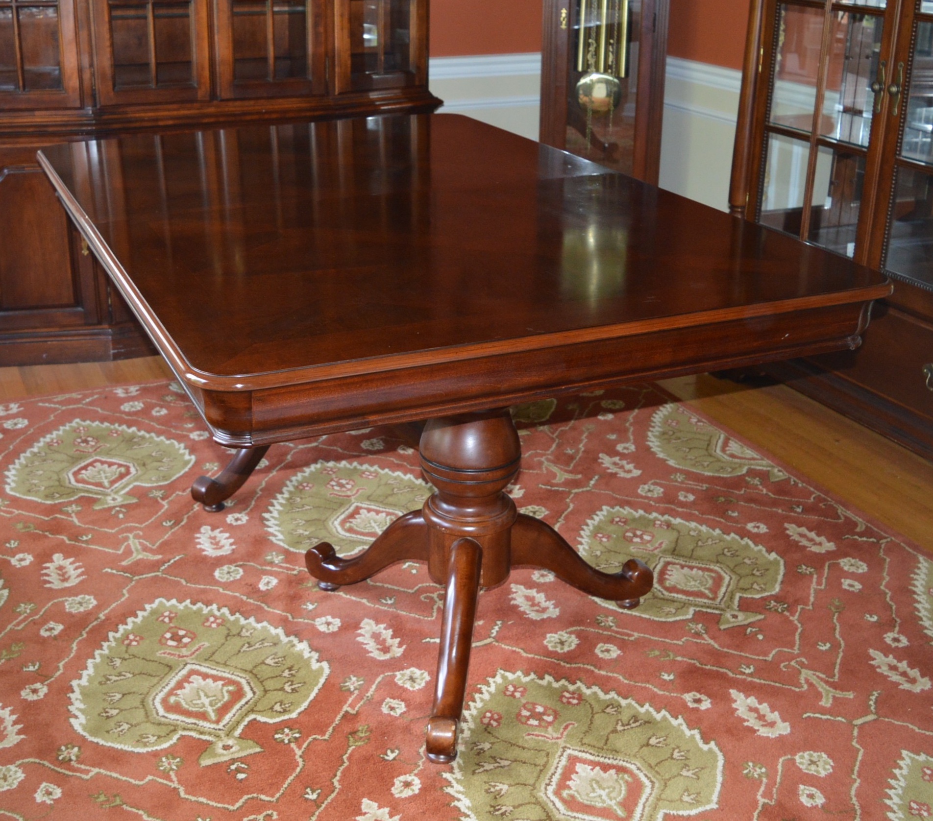 Dining Table and Eight Chairs