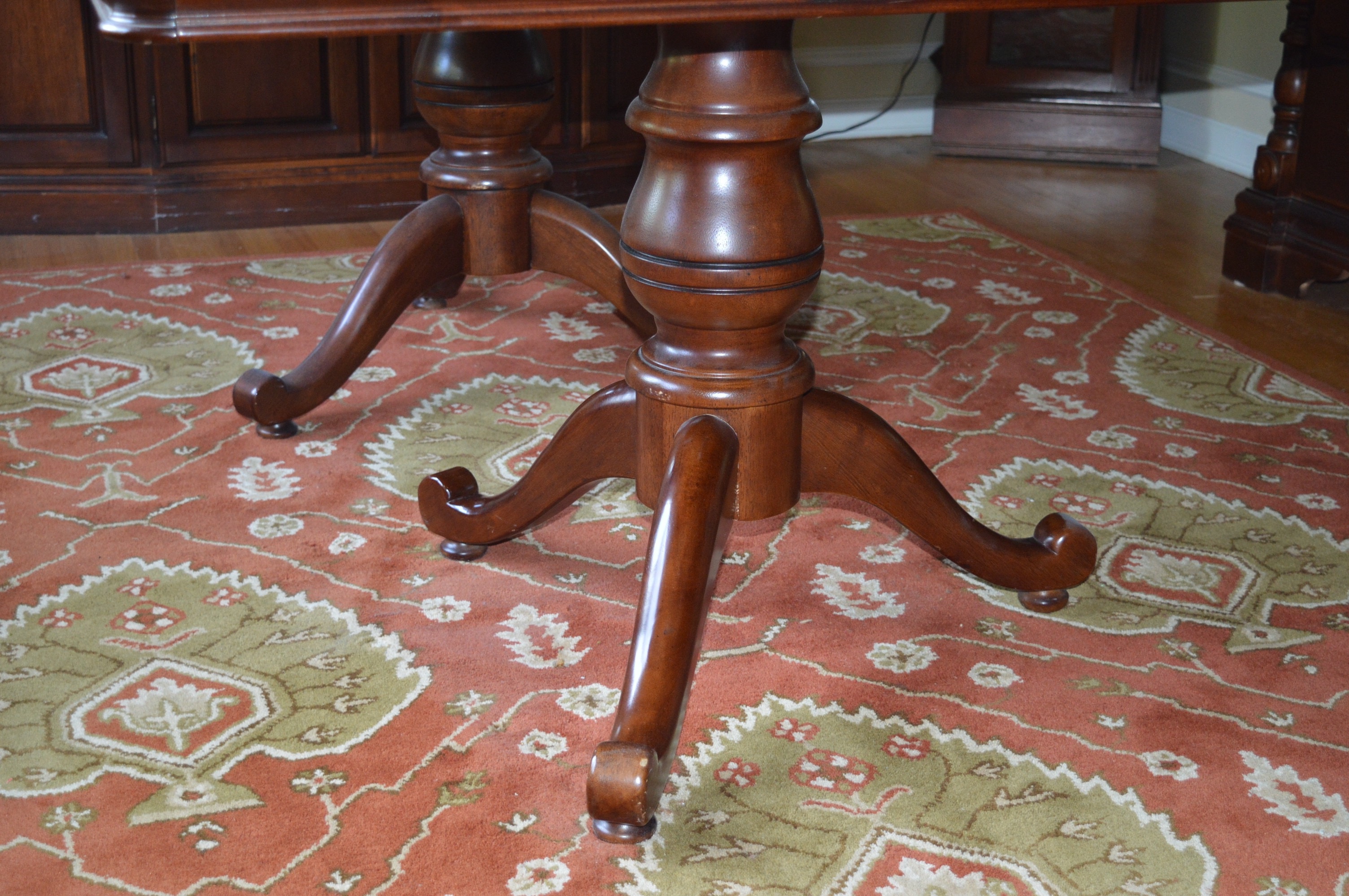 Dining Table and Eight Chairs